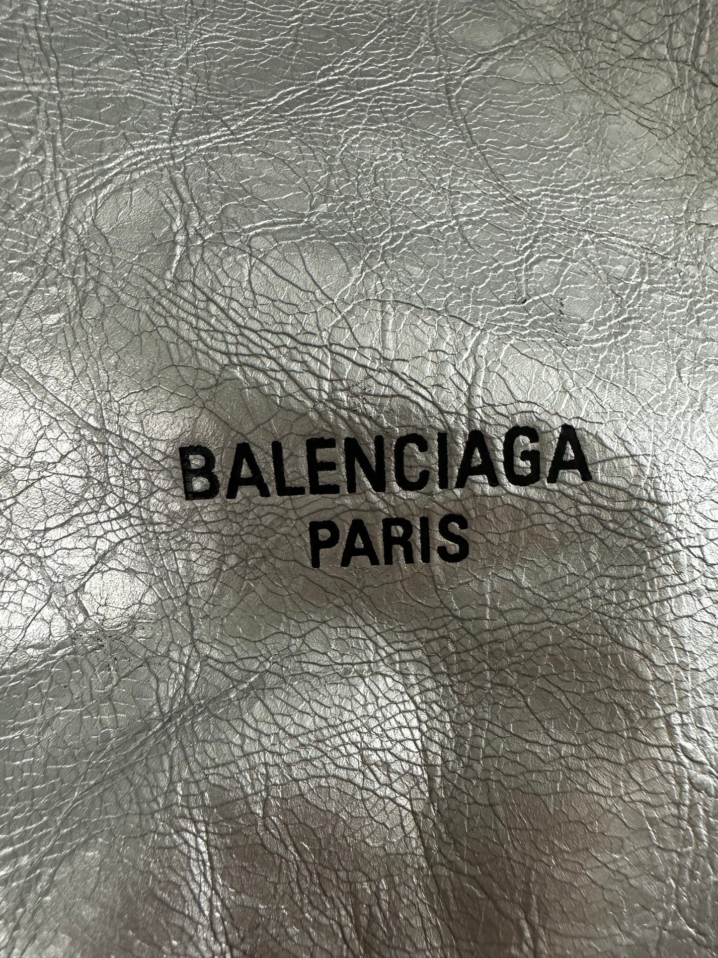 Balenciaga Crush leather crossbody bag