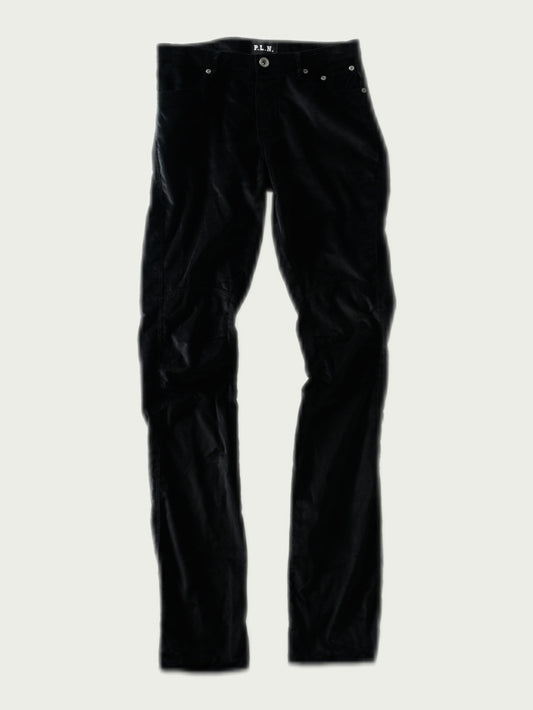 P.L.N. BIKER VELOUR PANT