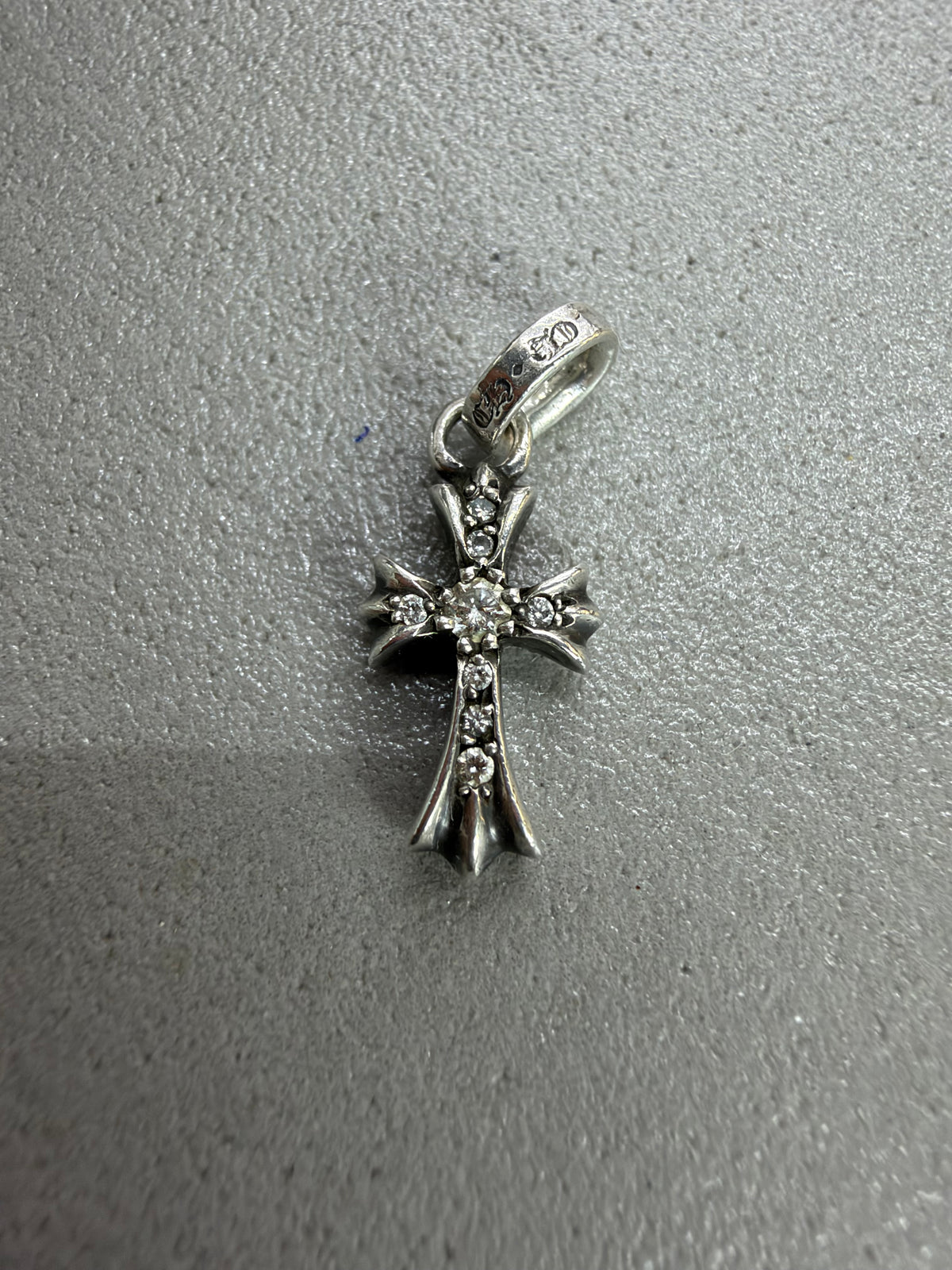 Chrome Hearts Double Side BBF BabyFat Diamonds Pendant