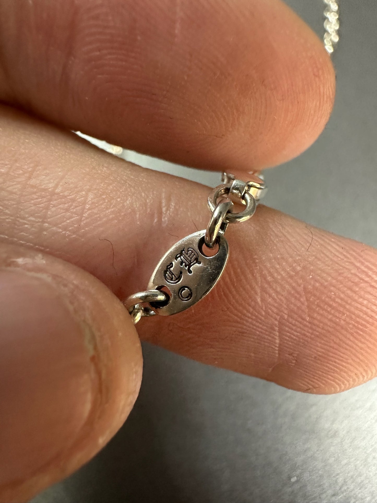 Chrome Hearts Safety Pin Necklace 45cm