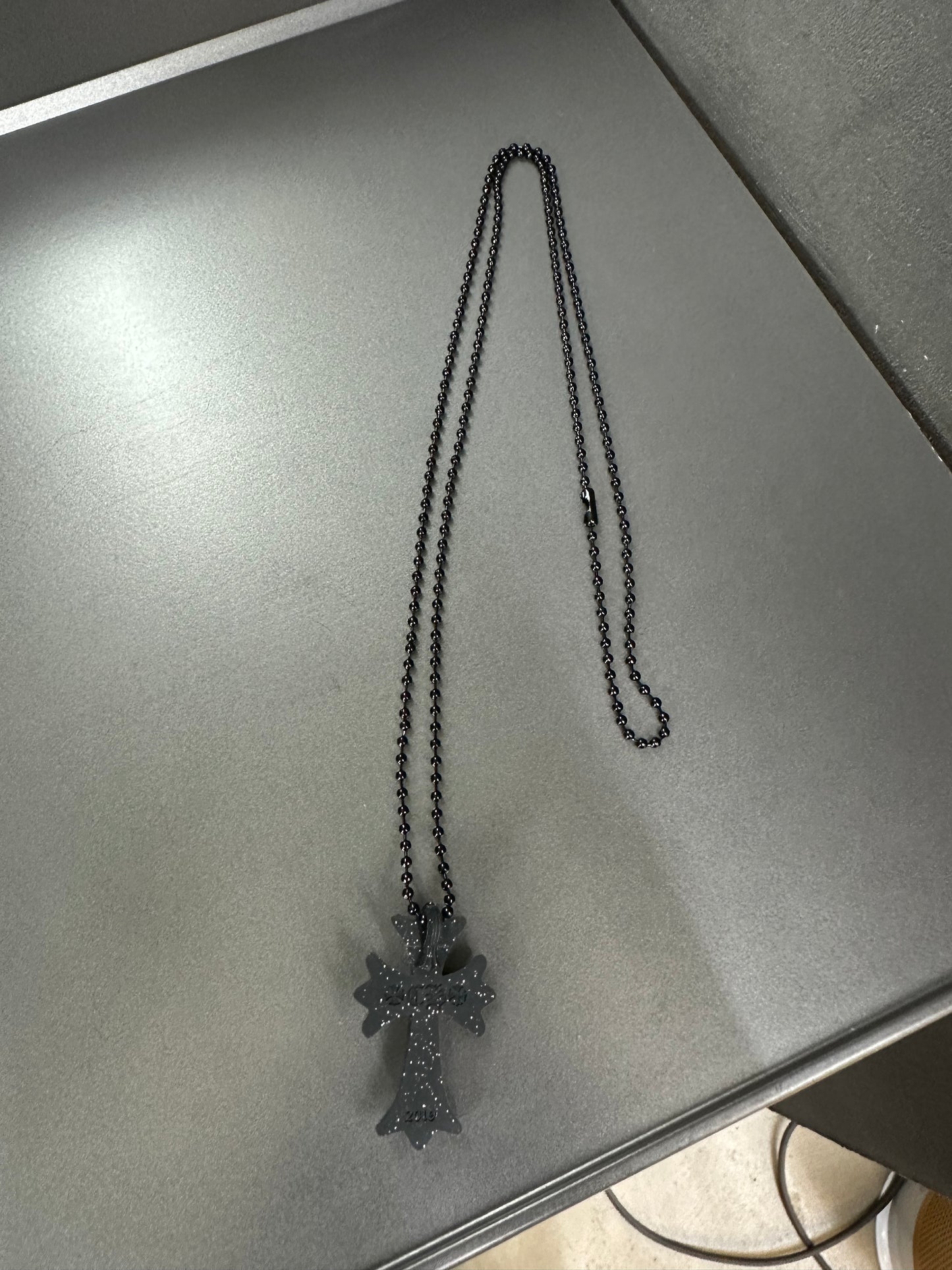 Chrome Hearts Silicon Cross Necklace