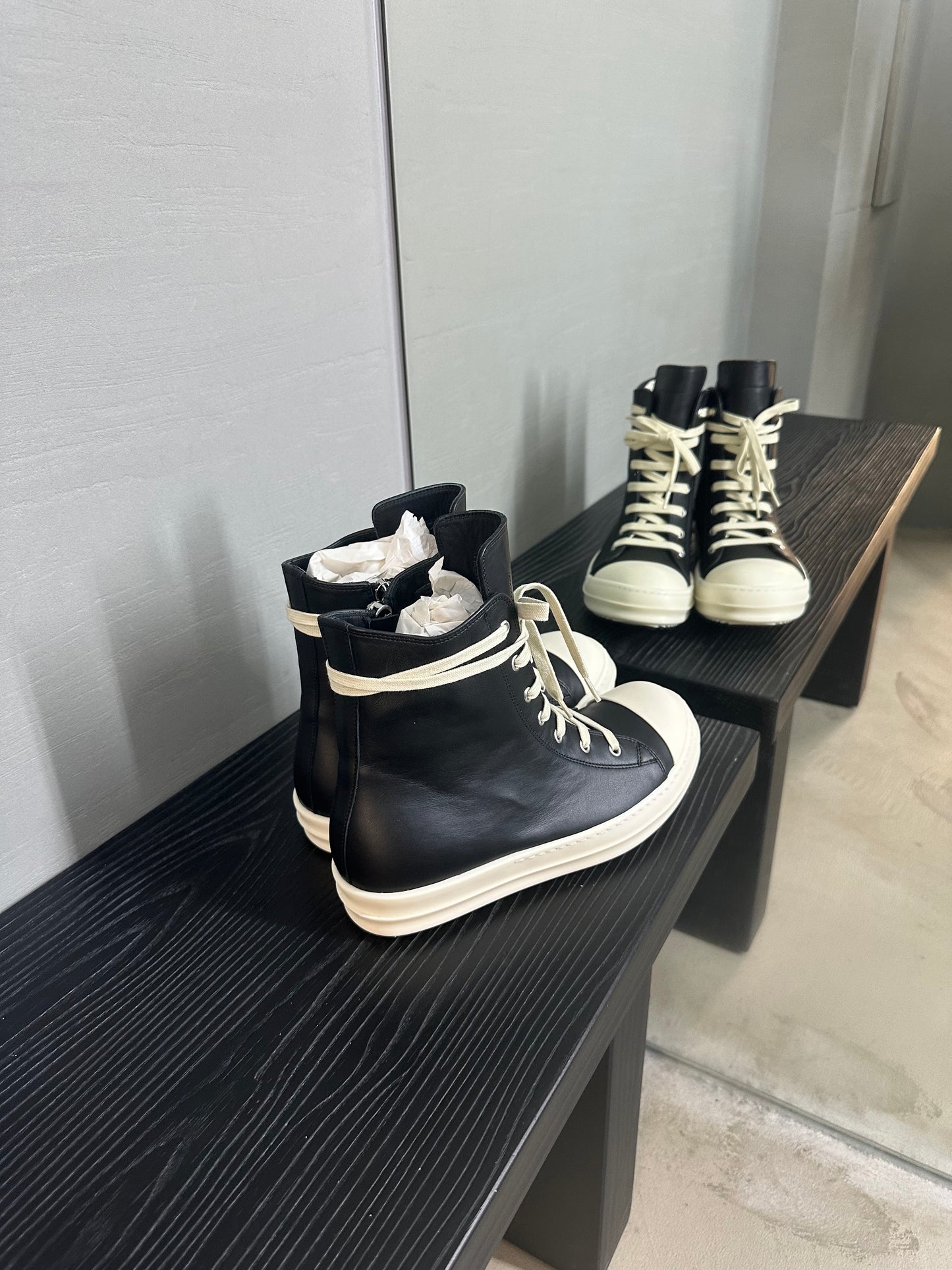 Rick Owens Ramones High-top Sneakers