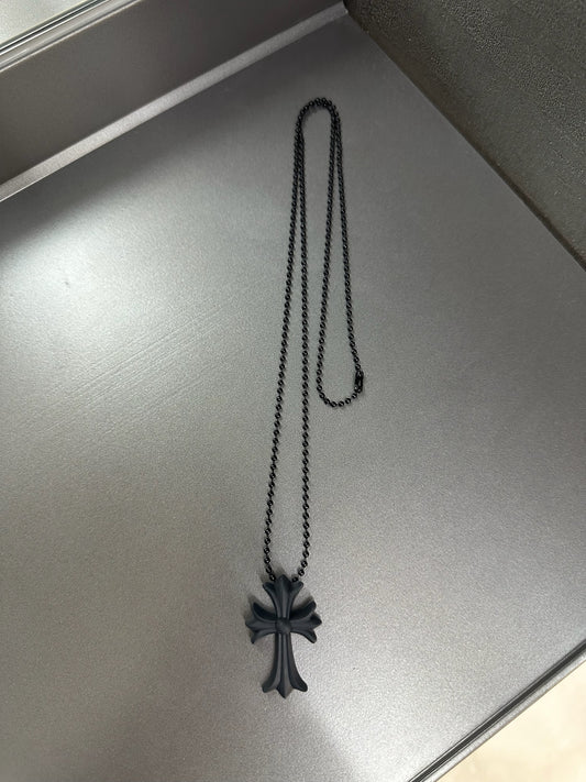Chrome Hearts Silicone Cross Necklace