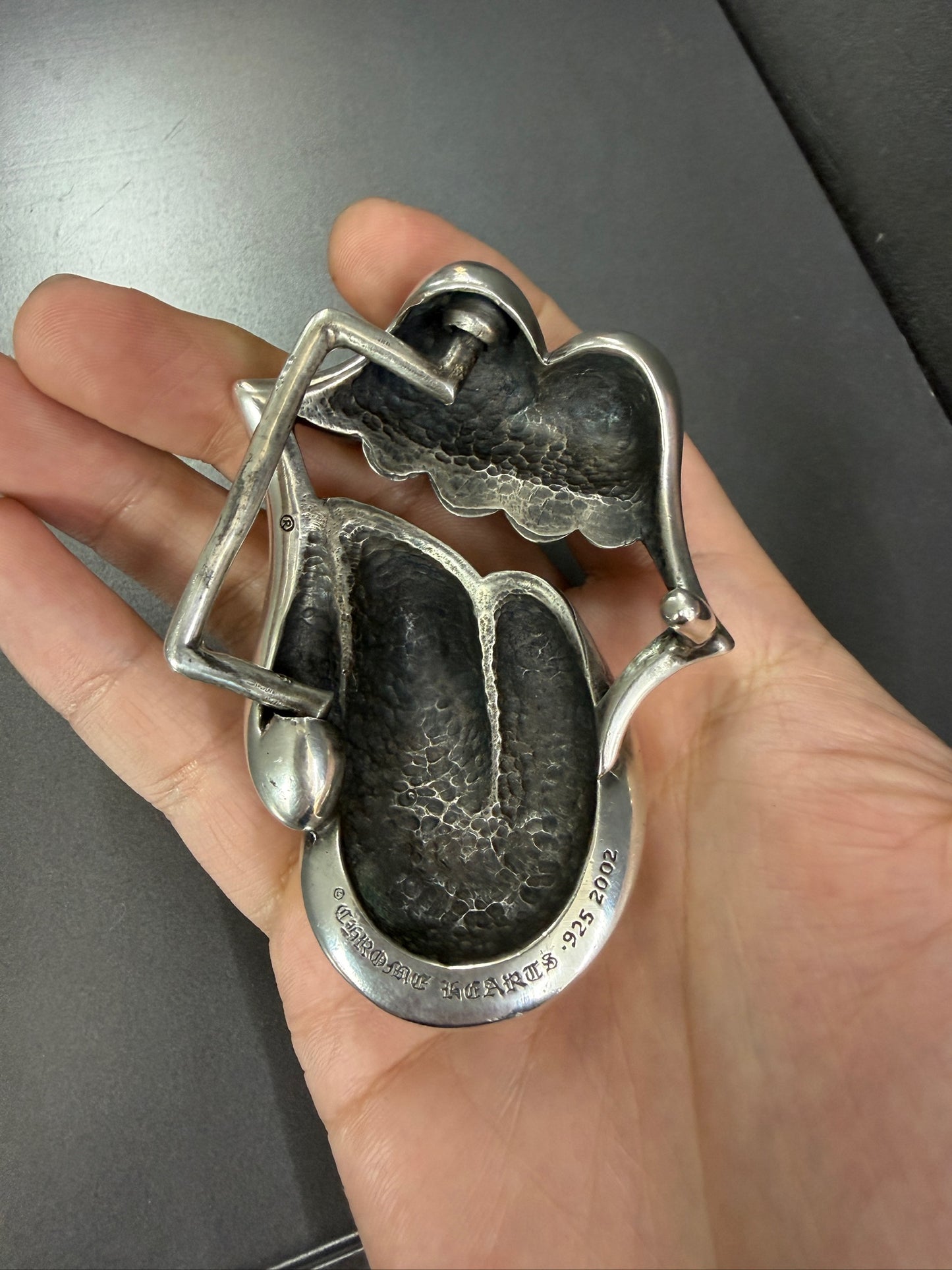 Chrome Hearts Rolling Stones Belt Buckle