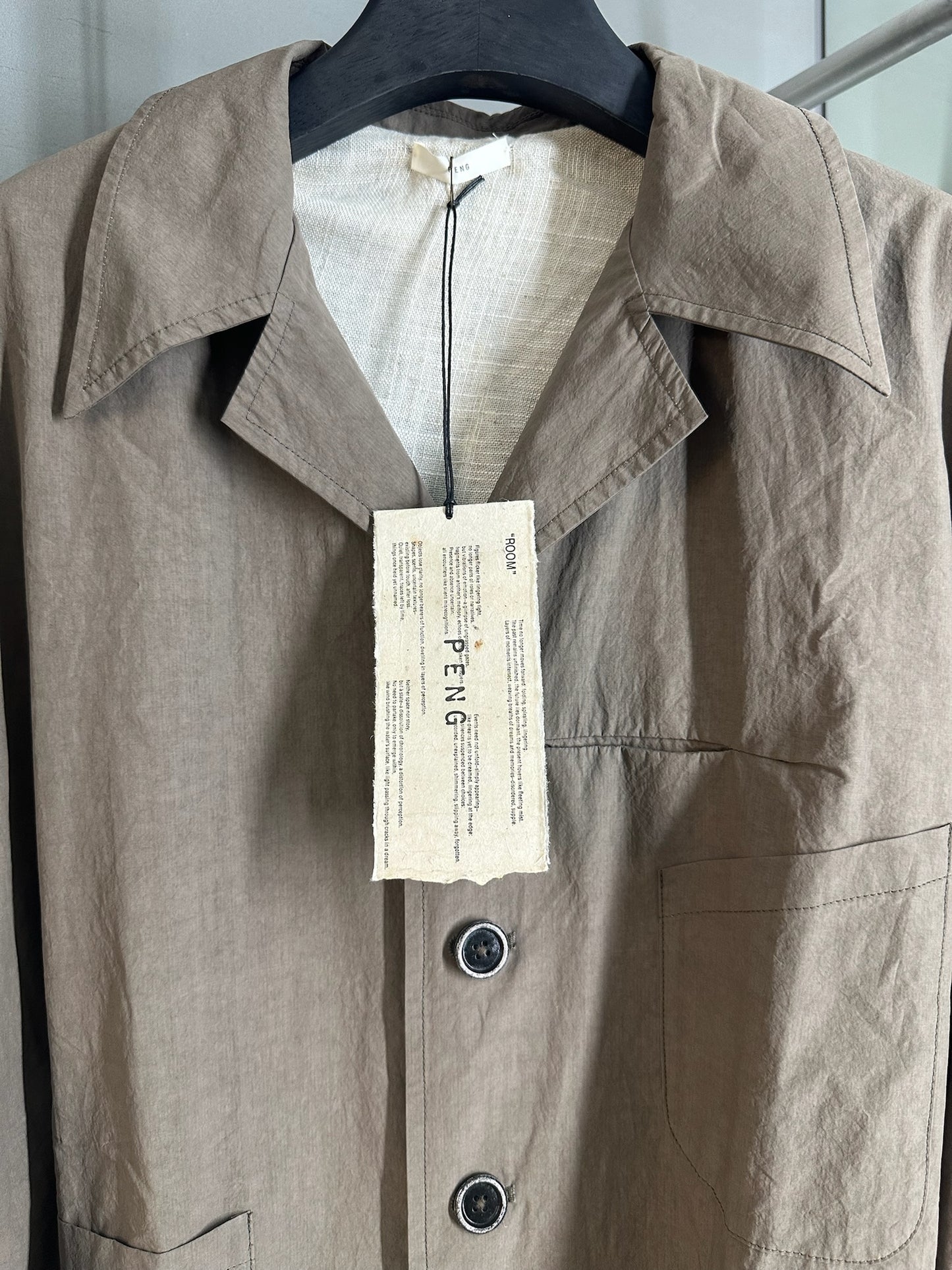 Peng Tai Khaki Long Coat
