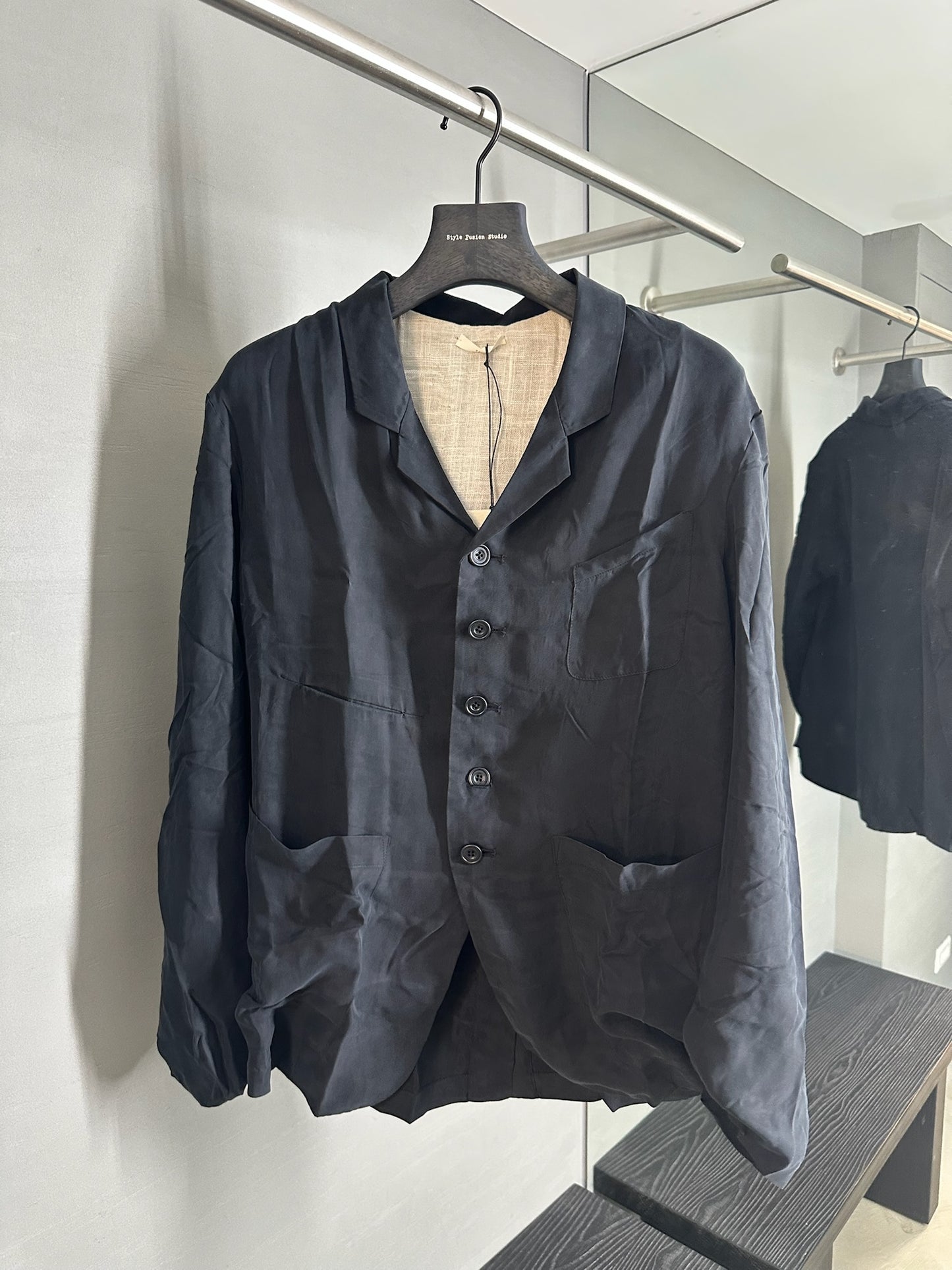 Peng Tai Cupro Silk Blazer