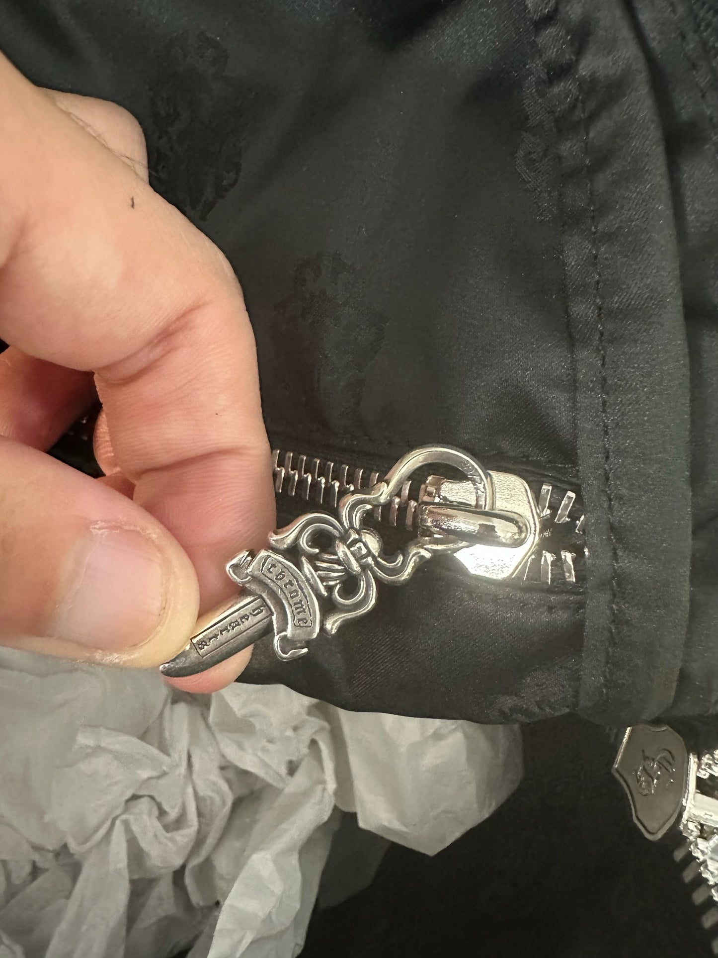 Chrome Hearts Nylon Stencil Monogram Seventh Grade Backpack