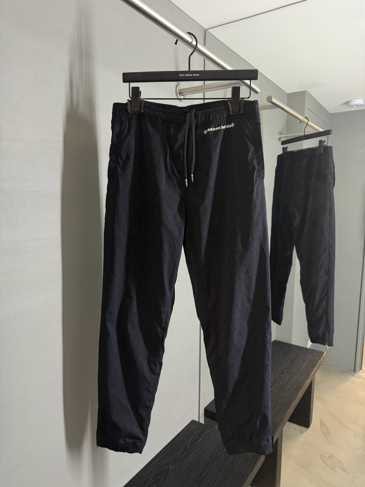 Chrome Hearts Monogram Zip Track Pants