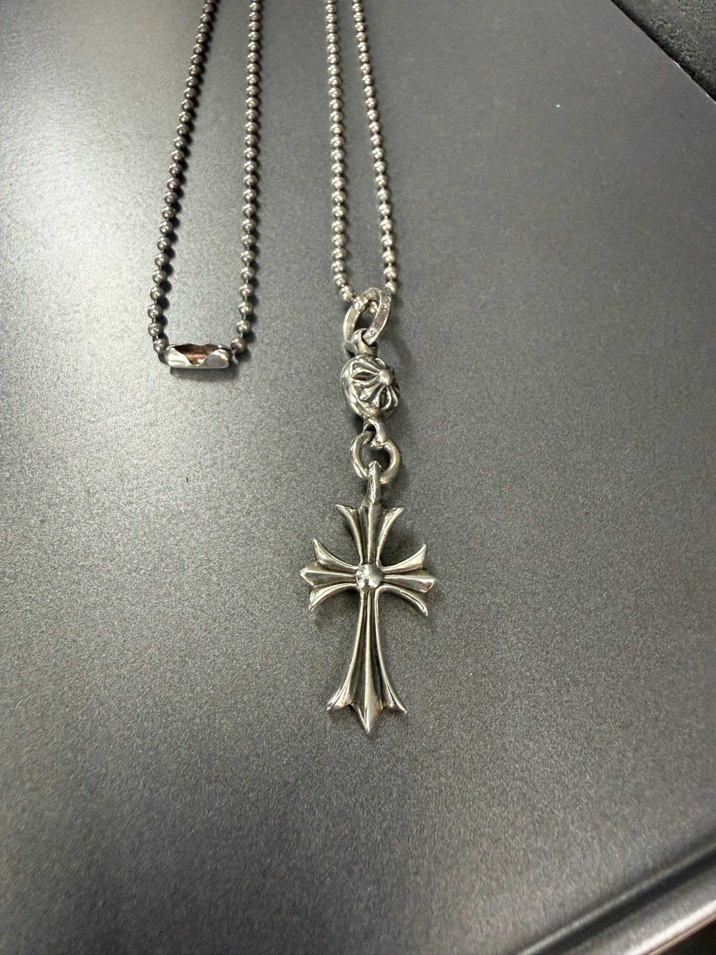 Chrome Hearts Cross Ball Necklace