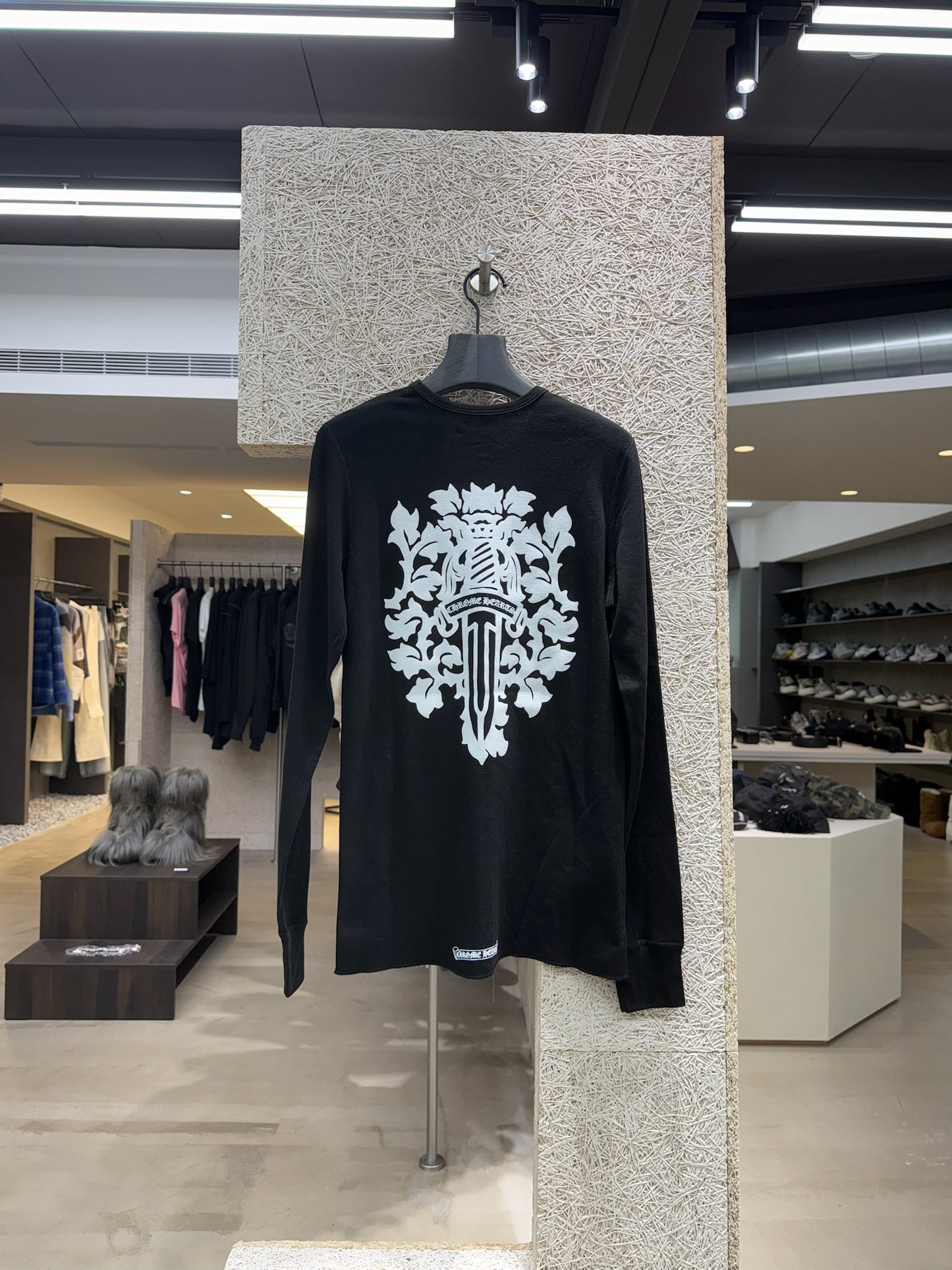 Chrome Hearts dagger waffle long sleeves