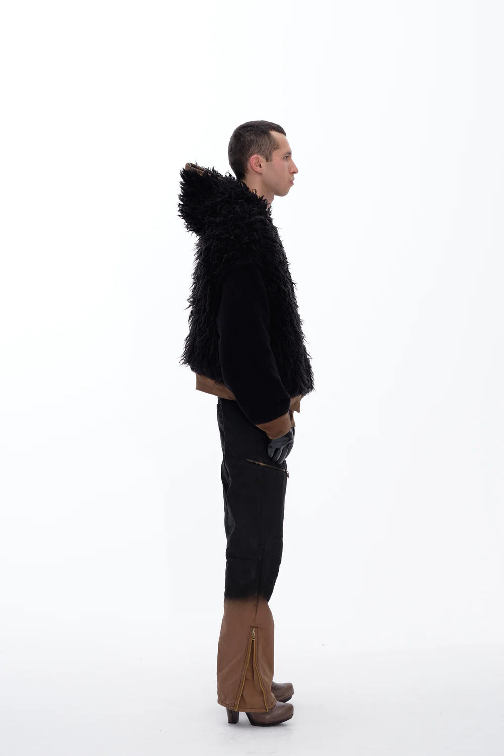 P.L.N. HOODIE WAXED JACKET