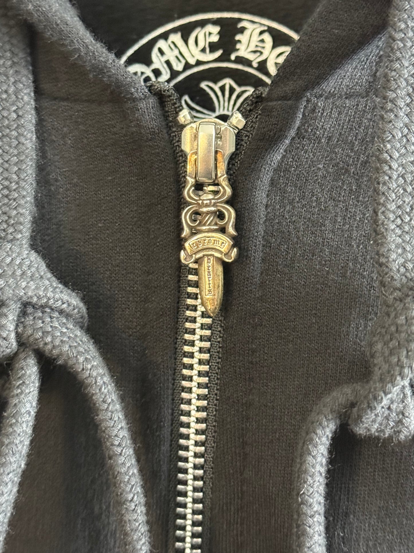 Chrome Hearts Rolling Stone Floral Zip-up