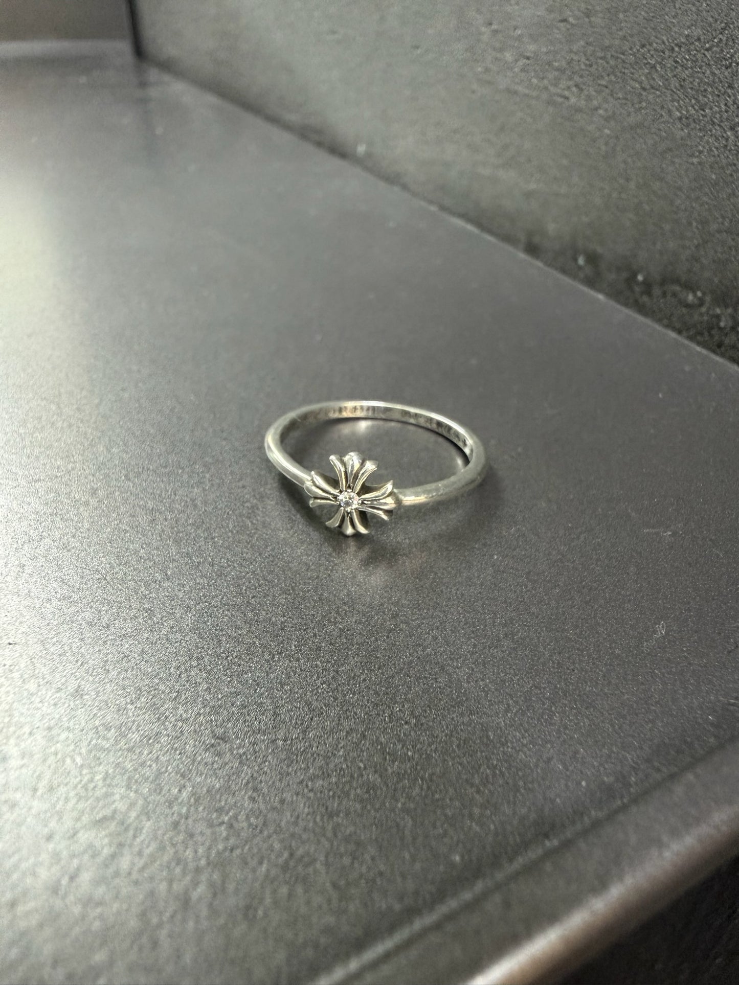 Chrome Hearts Bubblegum Ring with diamond