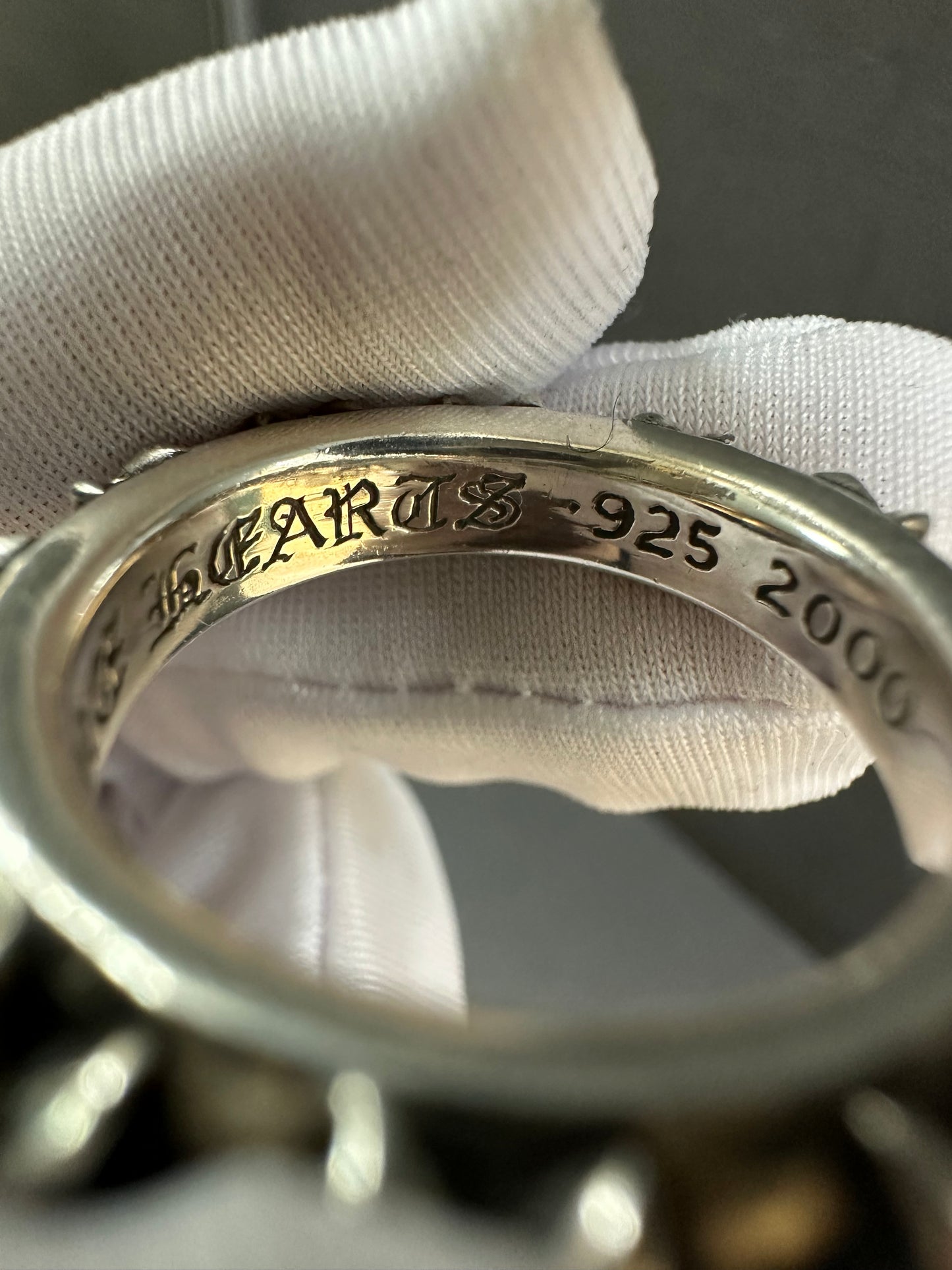 Chrome Hearts Star Band Ring