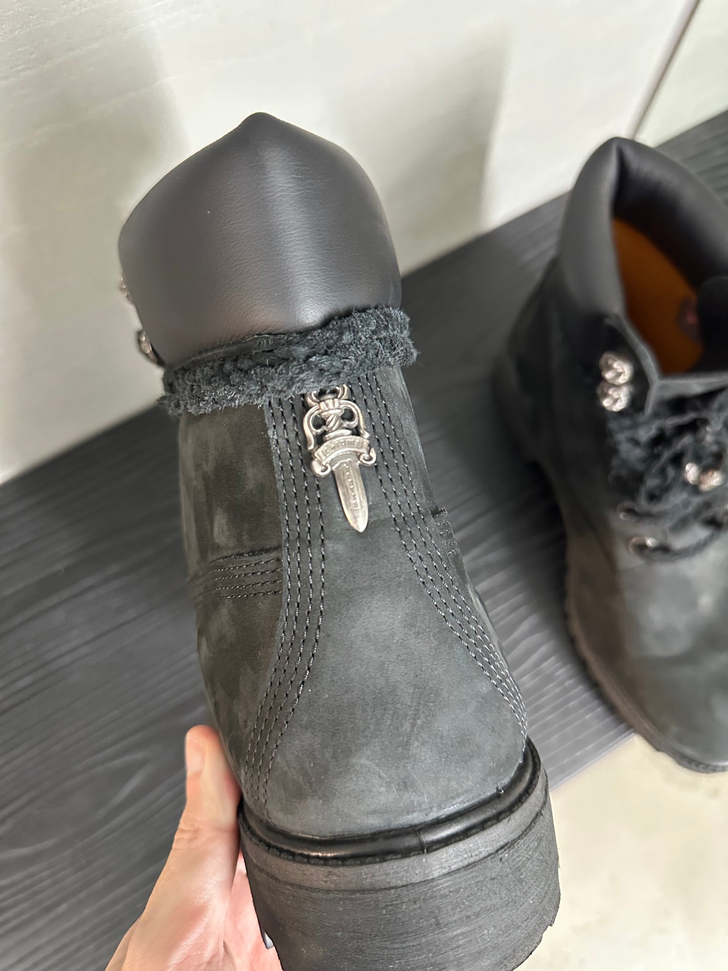 Chrome Hearts Timberland 6 Inch Boots