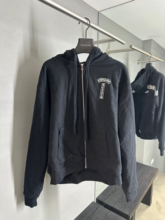 Chrome Hearts T-bar Logo Waffle Zip-up