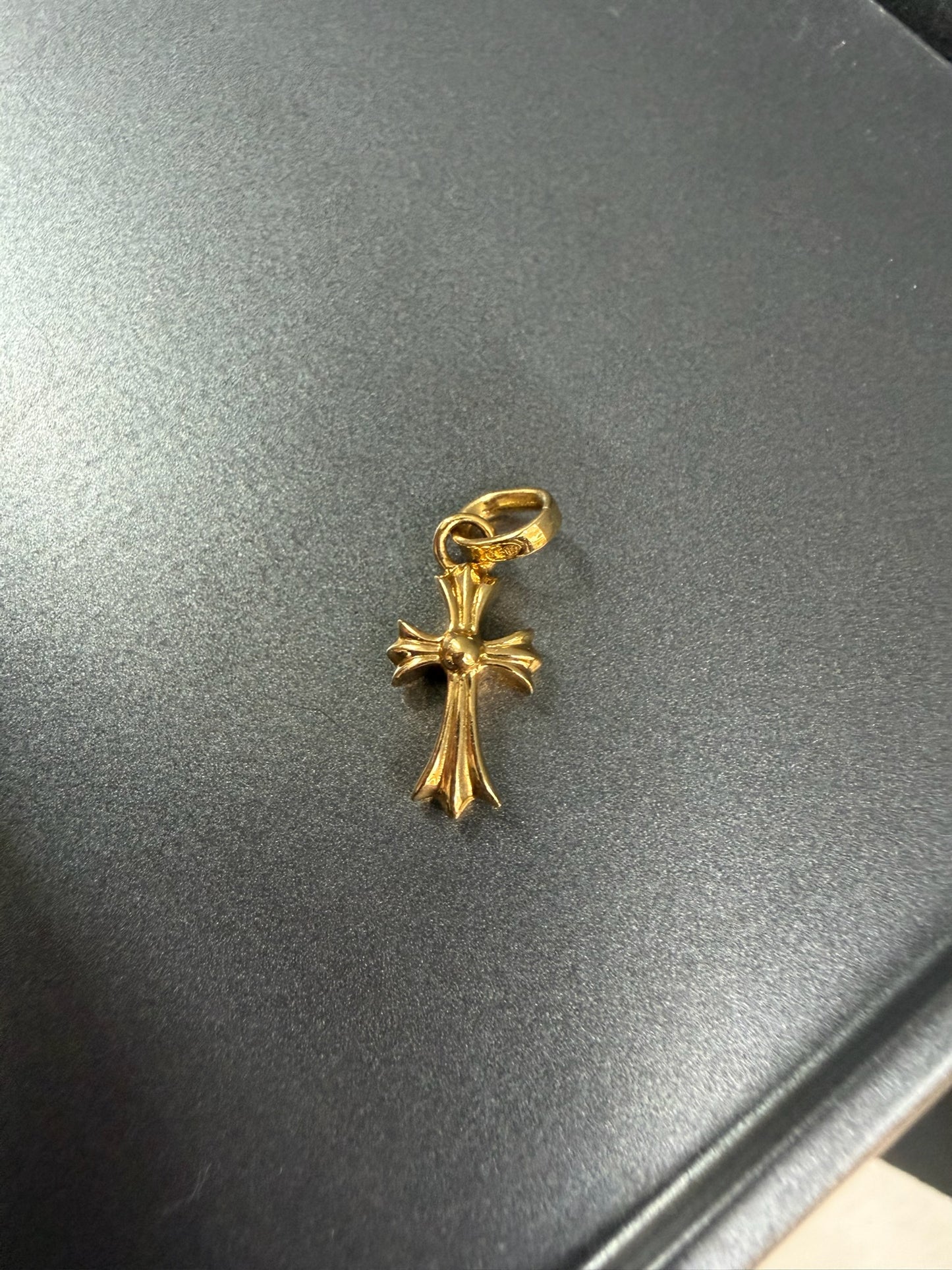 Chrome Hearts 22K Emerald Babyfat BBF pendant