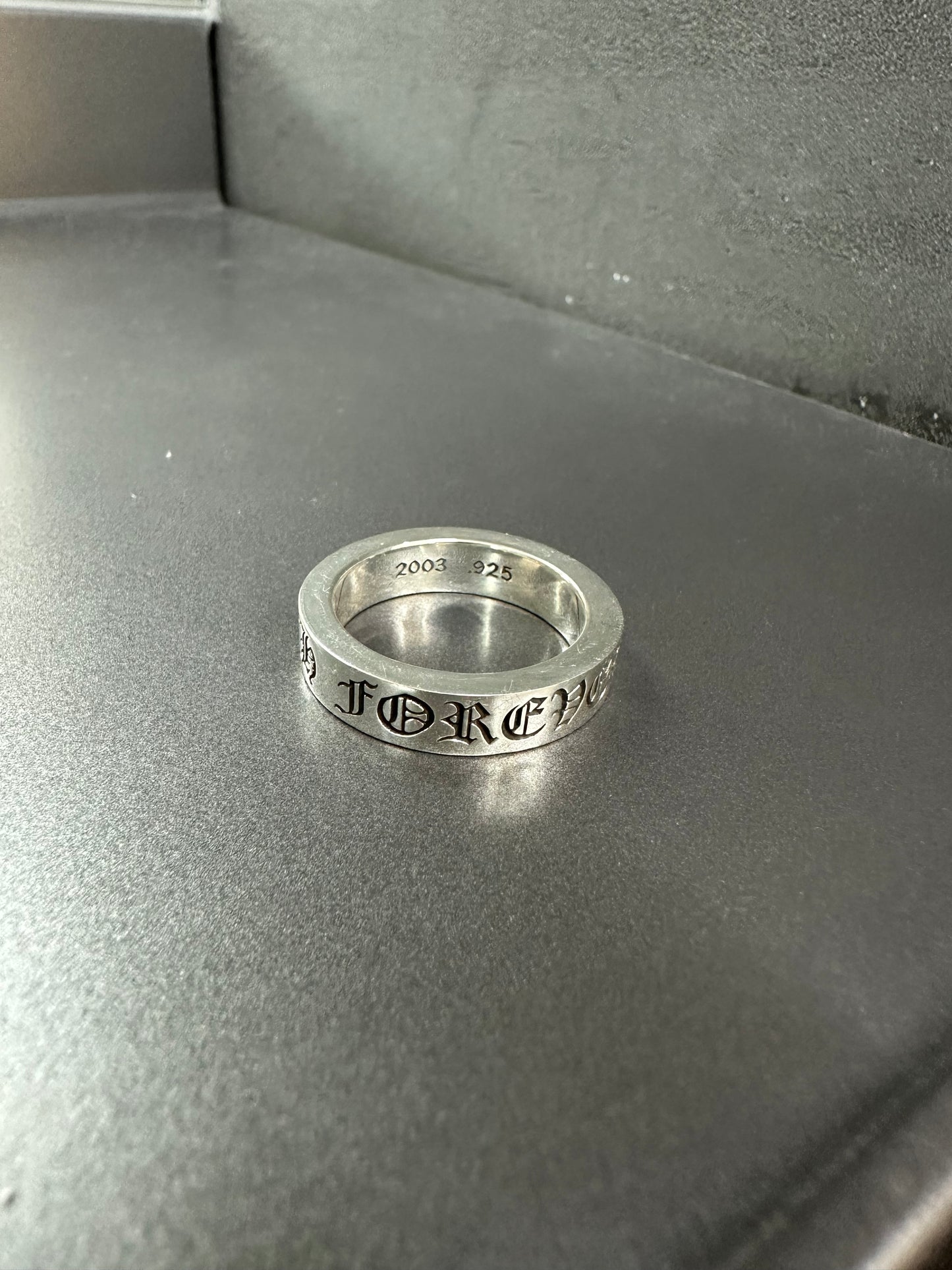 Chrome Hearts Forever Ring