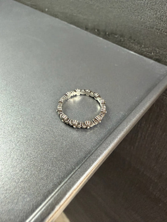 Chrome Hearts Tiny E Band Ring