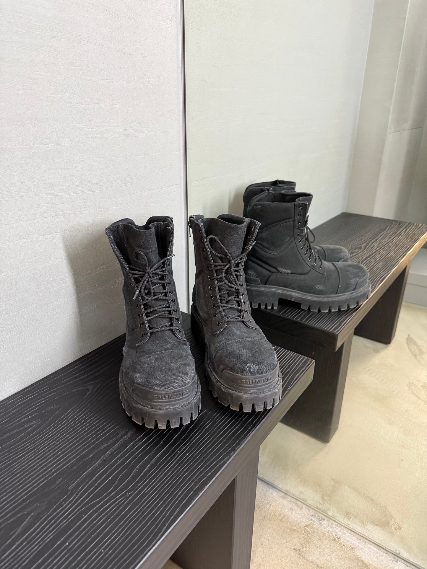 Balenciaga Combat Strike boot