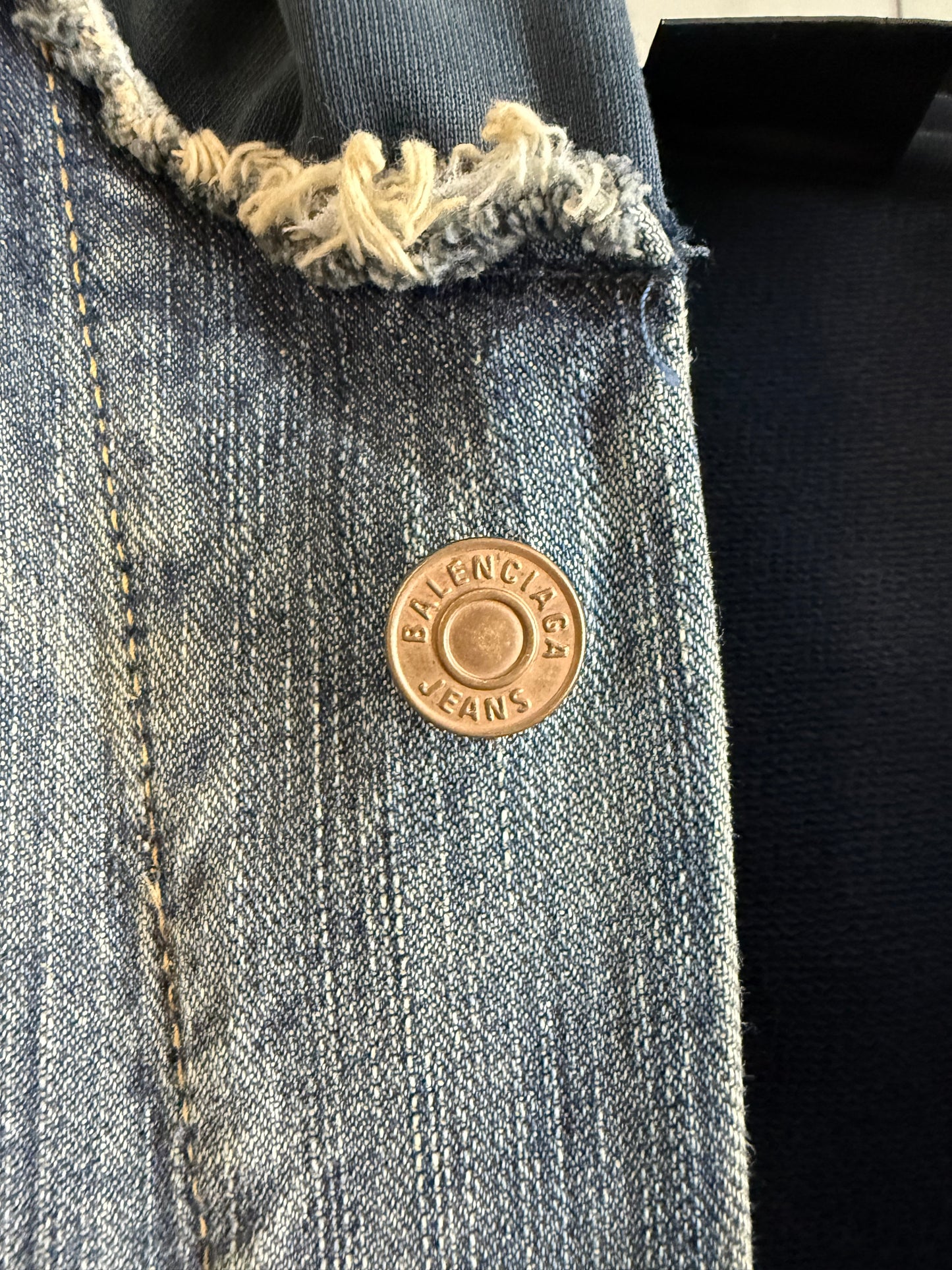 Balenciaga Hooded Button-Up Jacket