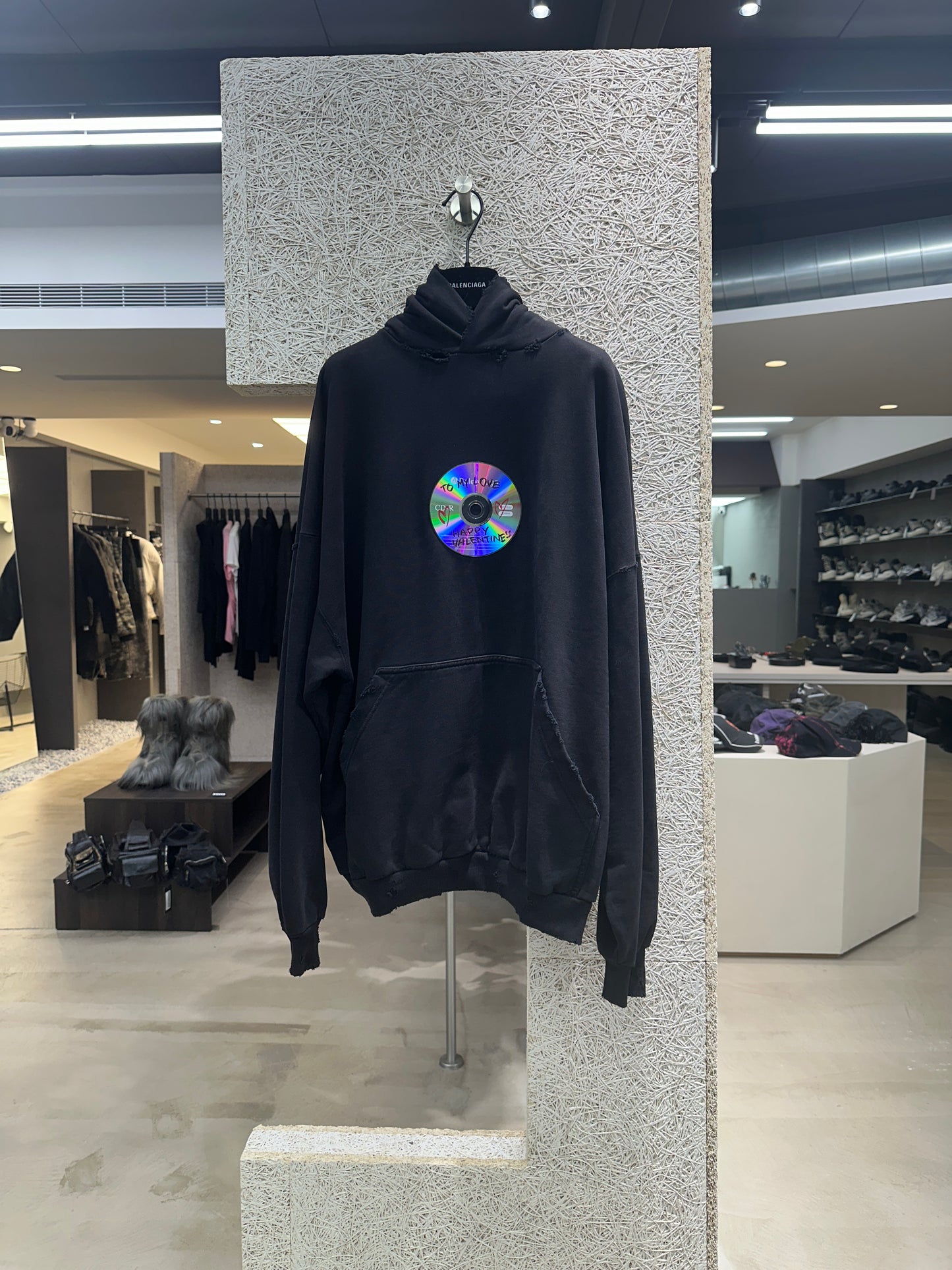 Balenciaga CD Valentine’s Hoodie