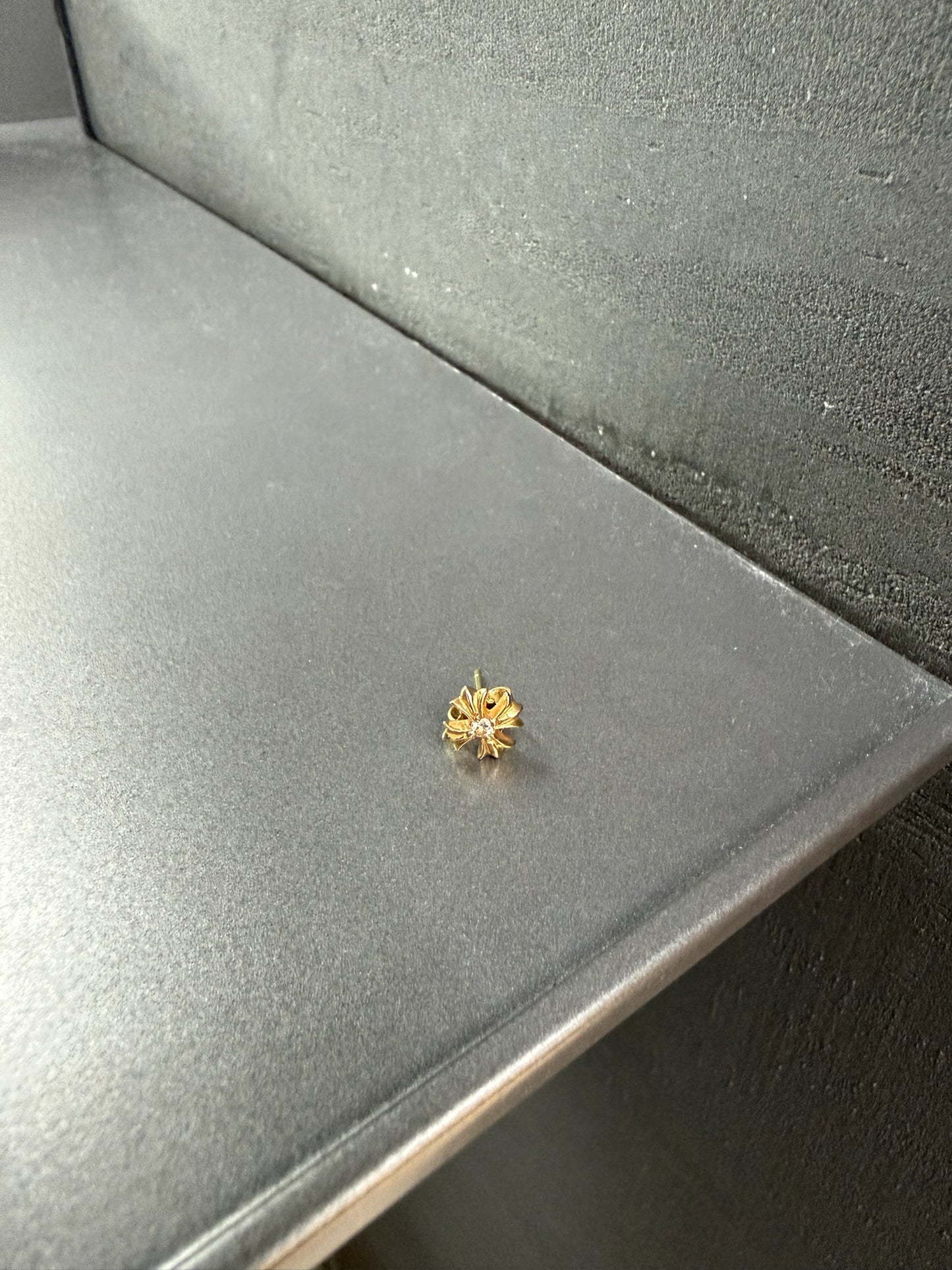 Chrome Hearts 22K CH Plus Earring