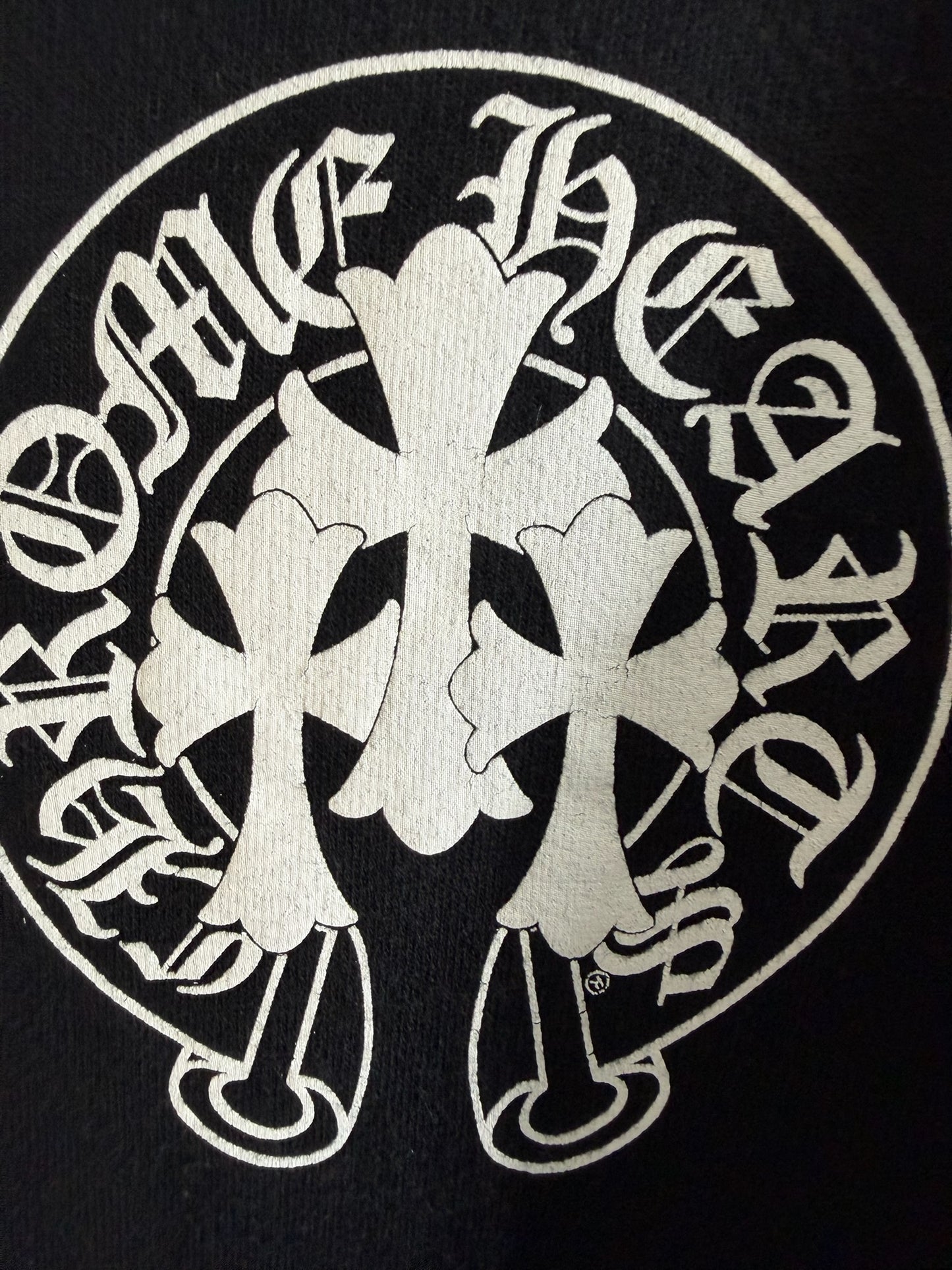 Chrome Hearts Triple Cross Horseshoe Zip-up