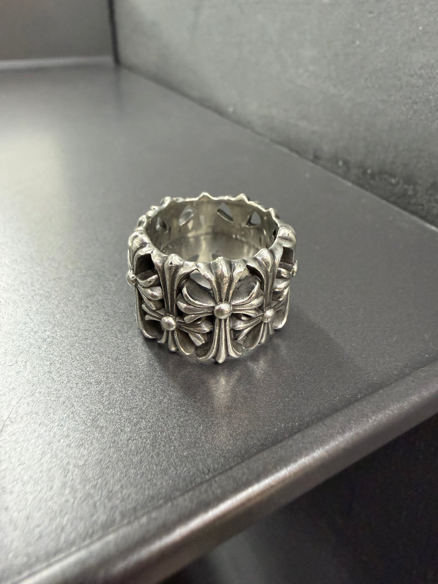 Chrome Hearts Cemetery Cross Ring