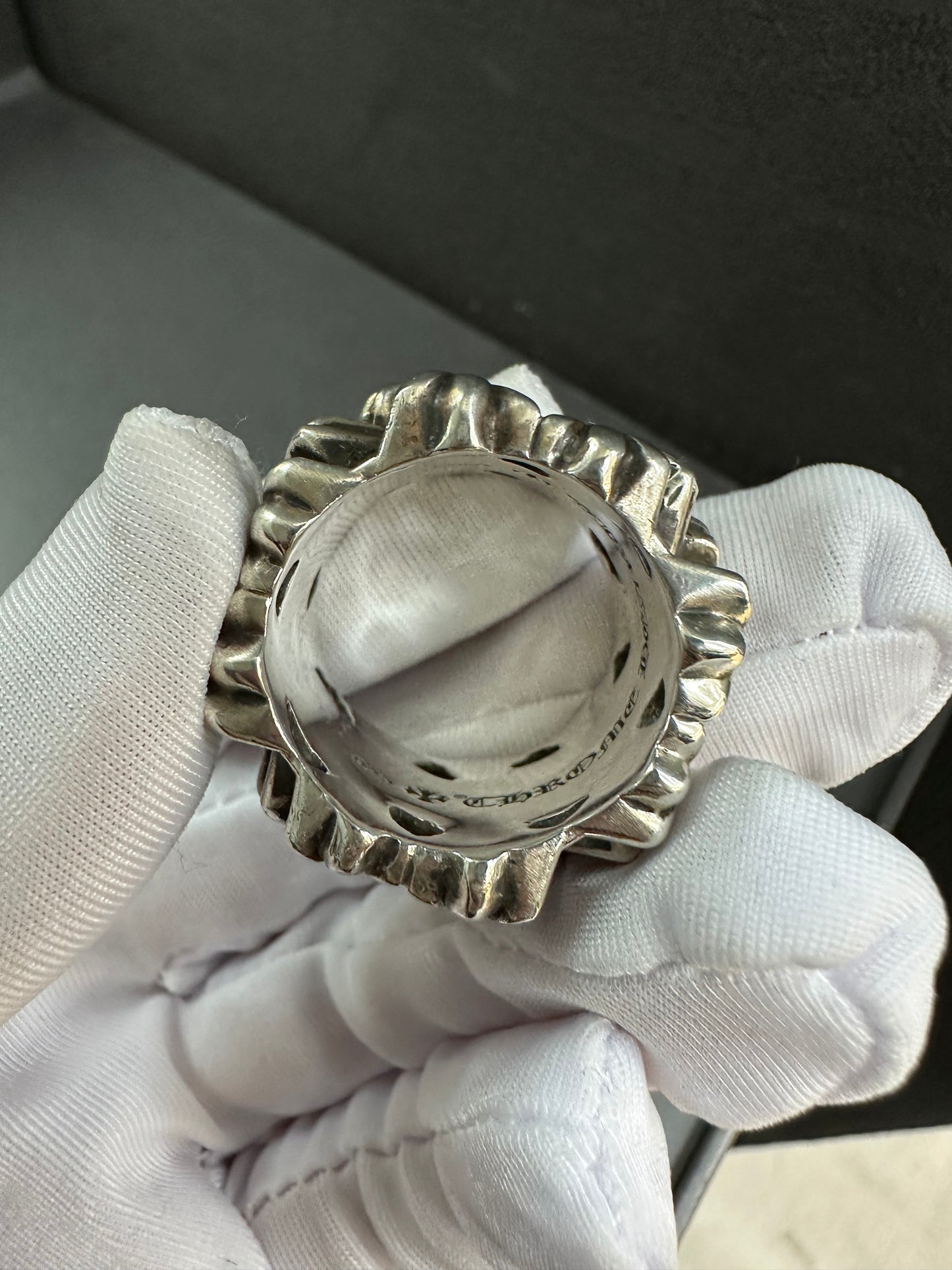 Chrome Hearts Cemetery Square Ring