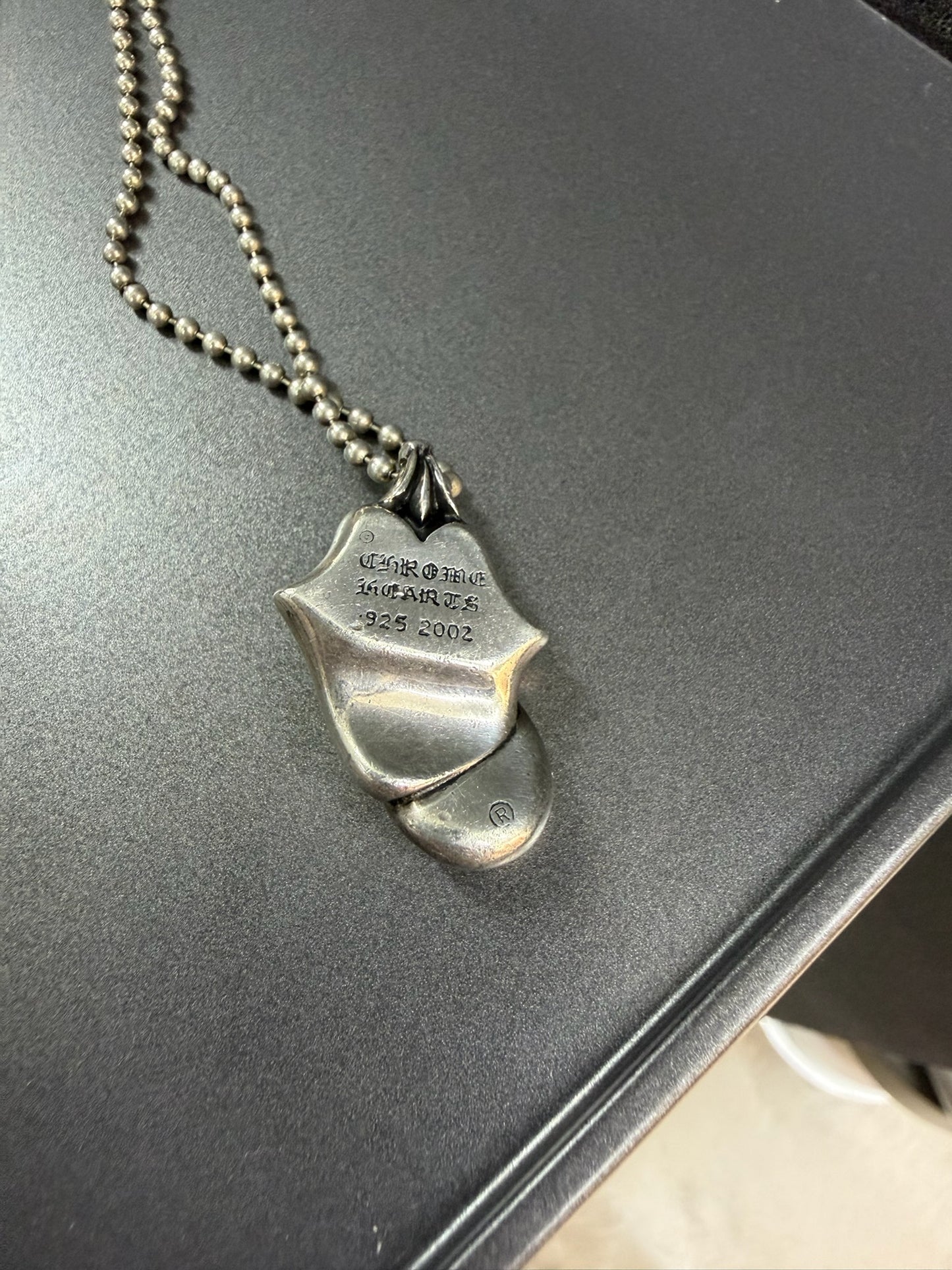 Chrome Hearts Rolling Stone Necklace