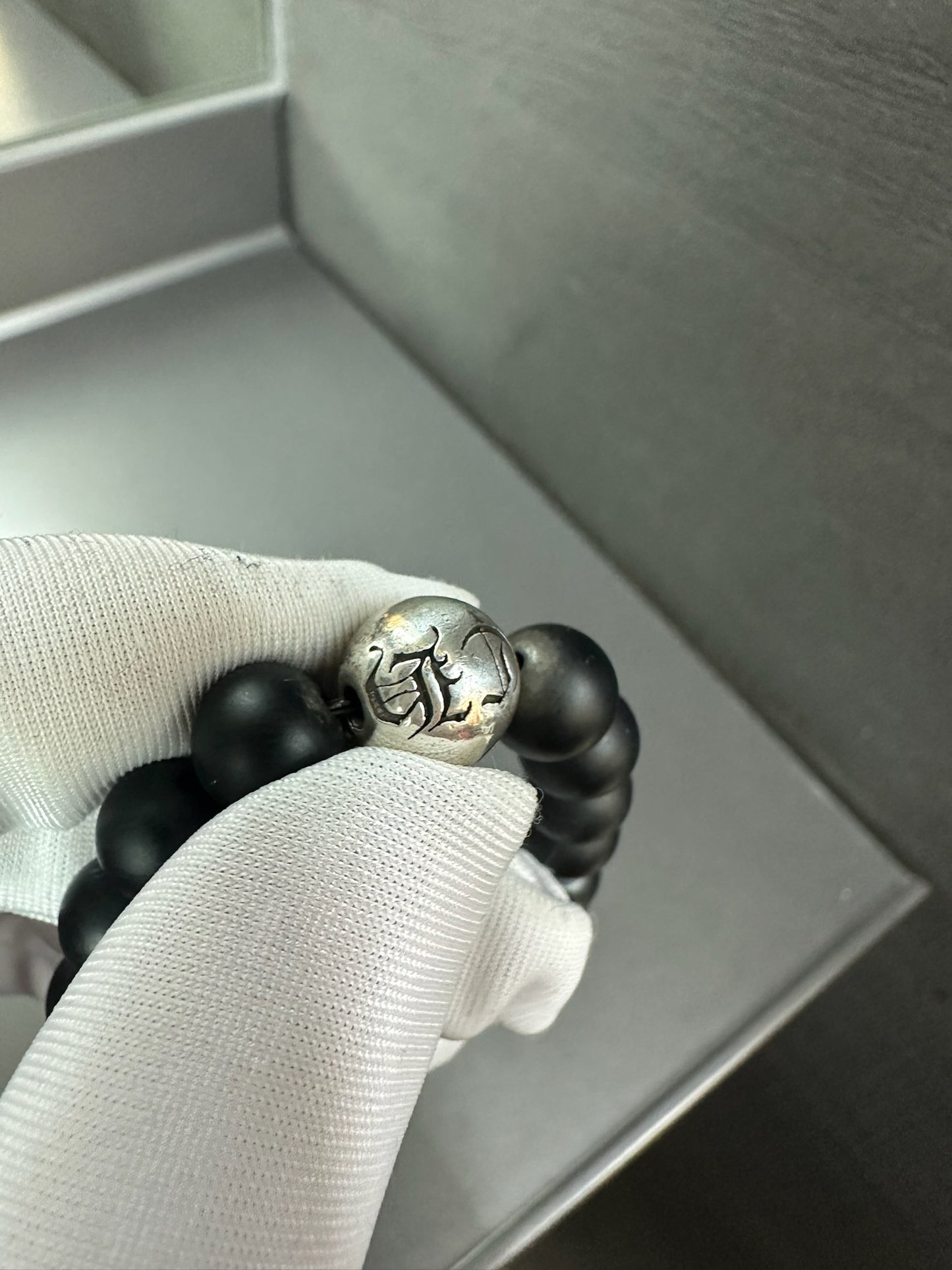 Chrome Hearts Cross Bead Bracelet 8mm