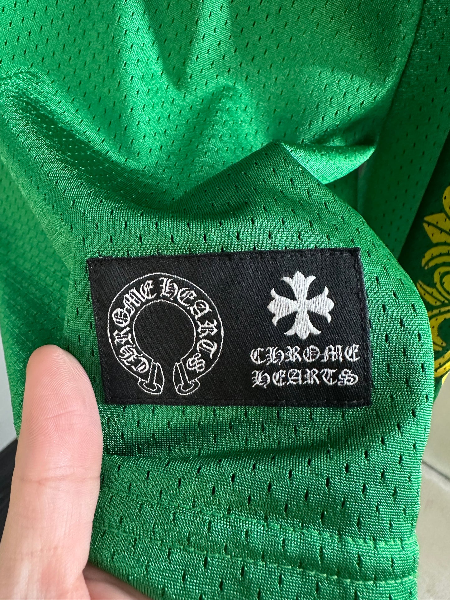 Chrome Hearts Mesh Long Sleeve Jersey