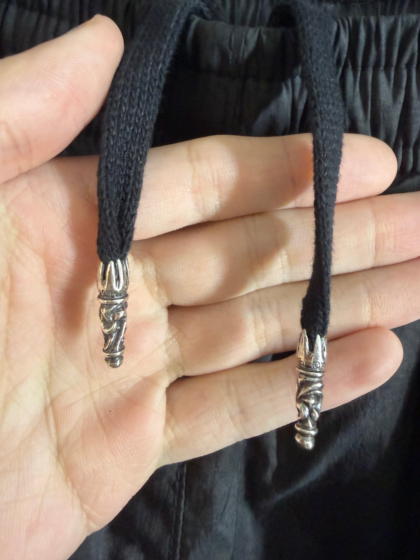 Chrome Hearts Monogram Nylon Drawstring Track Pants