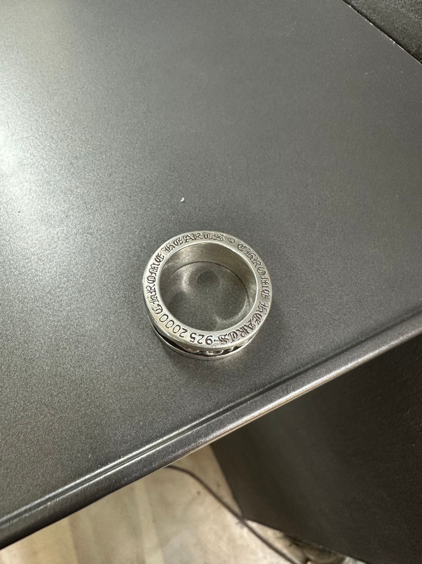 Chrome Hearts Spinner Scroll Ring