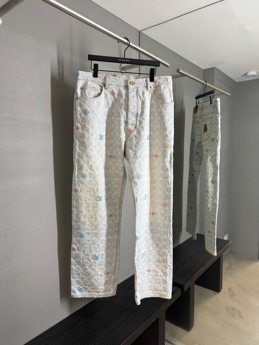 Louis Vuitton x Tyler The Creator Monogram Denim Pants