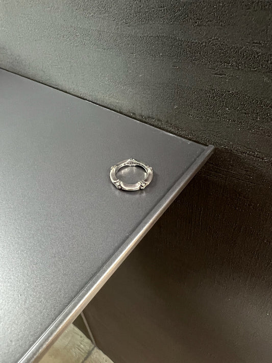 Chrome Hearts plus and bone ring
