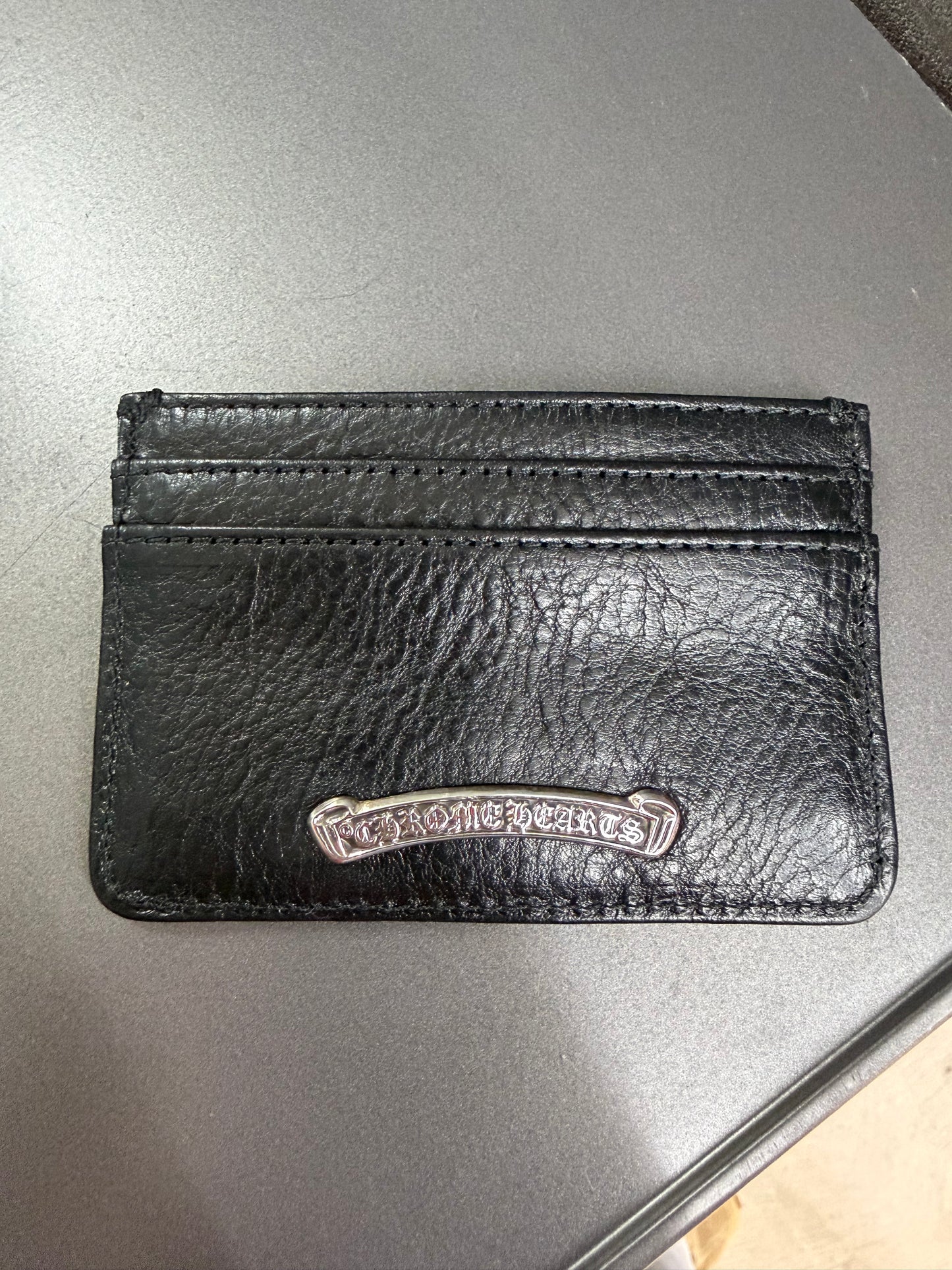 Chrome Hearts Scroll Card Holder