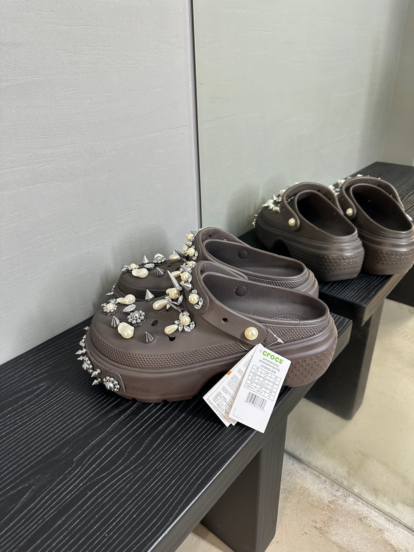 Simone Rocha x Crocs Stomp Clog