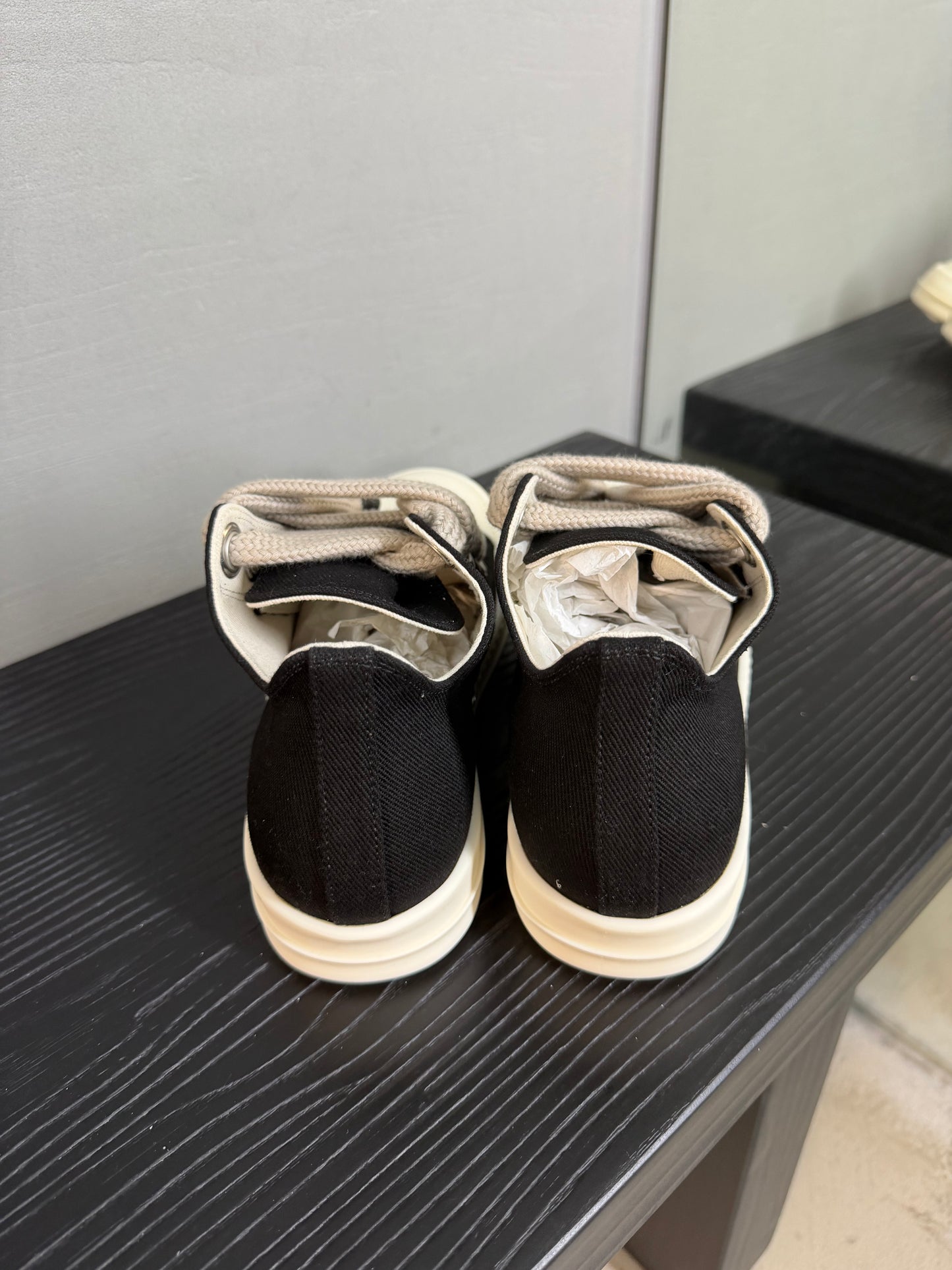 Rick Owens DRKSHDW Jumbolace Ramones Sneaks