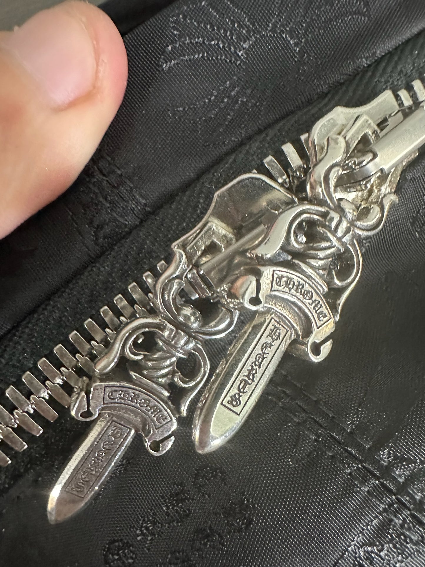 Chrome Hearts Nylon Stencil Monogram Seventh Grade Backpack