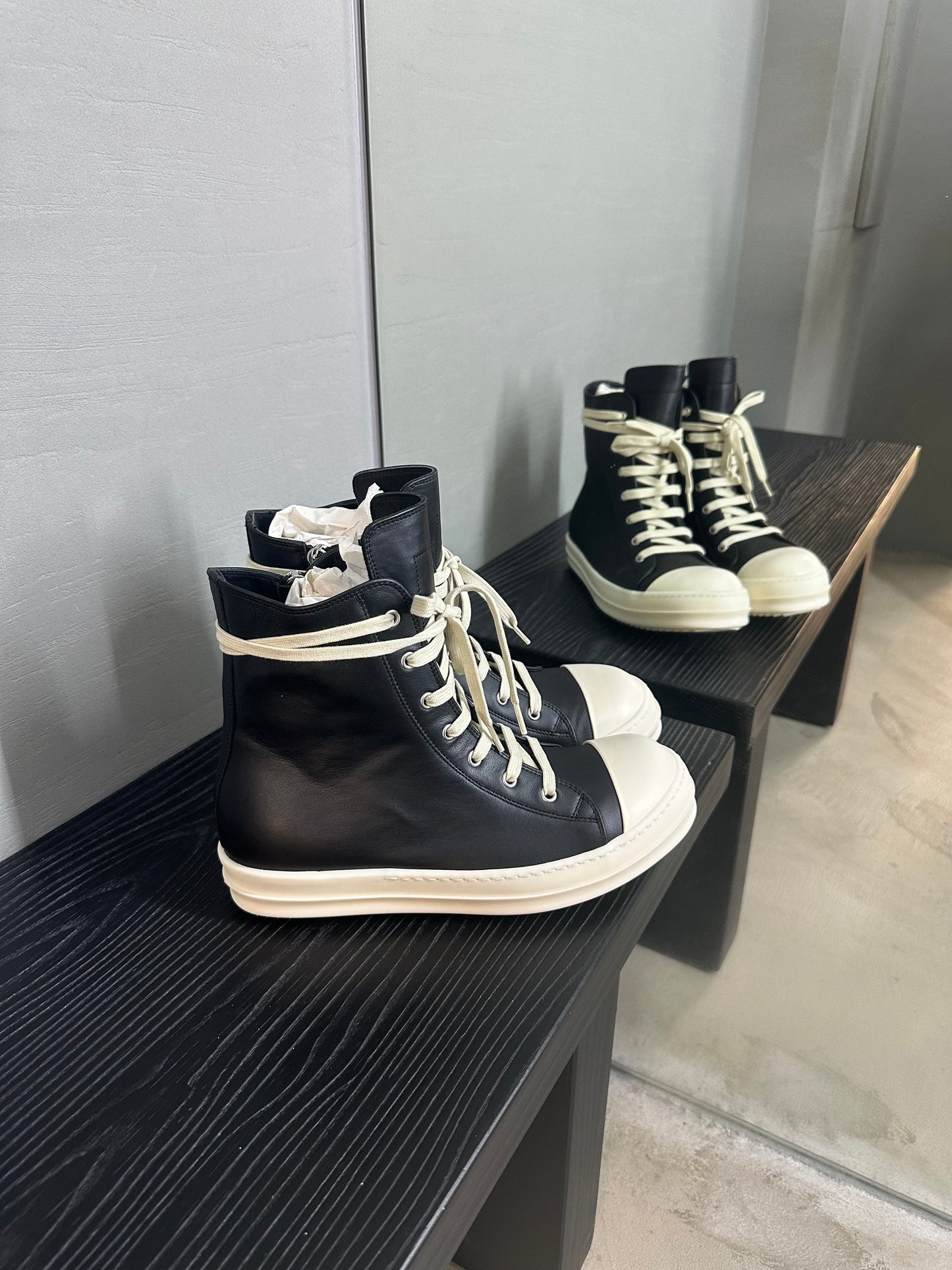 Rick Owens Ramones High-top Sneakers