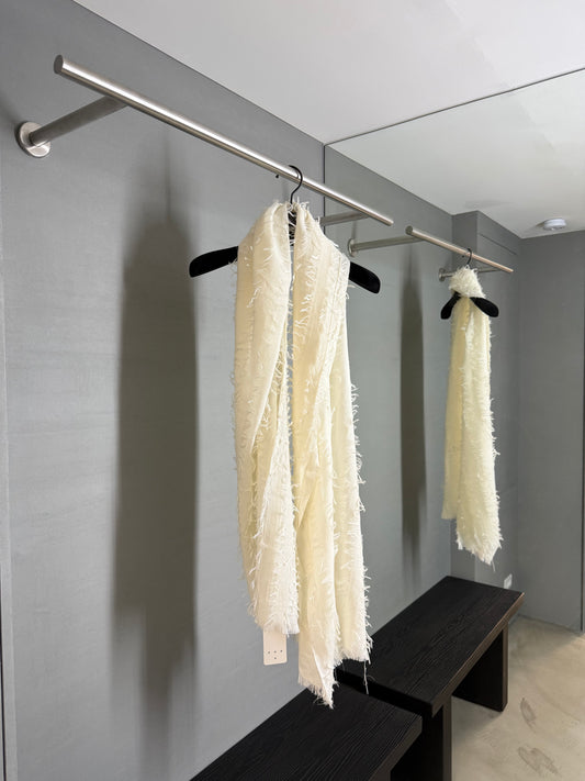 TONDOLO TAFTED WOOL SCARF