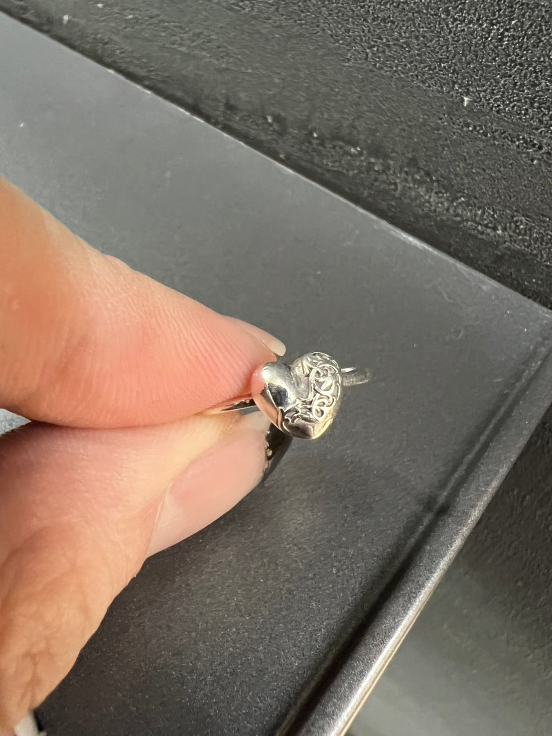 Chrome Hearts Bubblegum Heart Ring