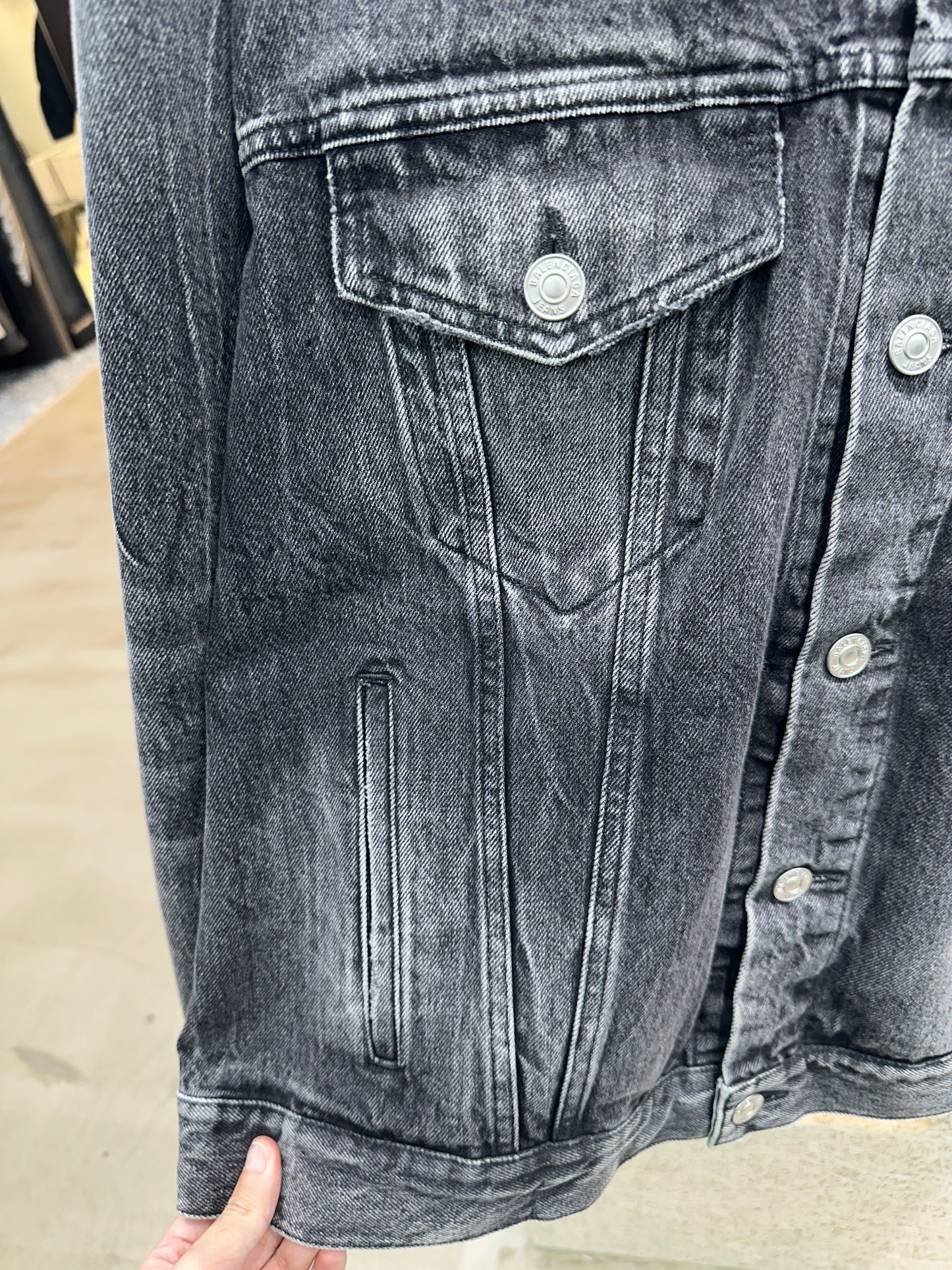 Balenciaga Denim Jacket (Sample)
