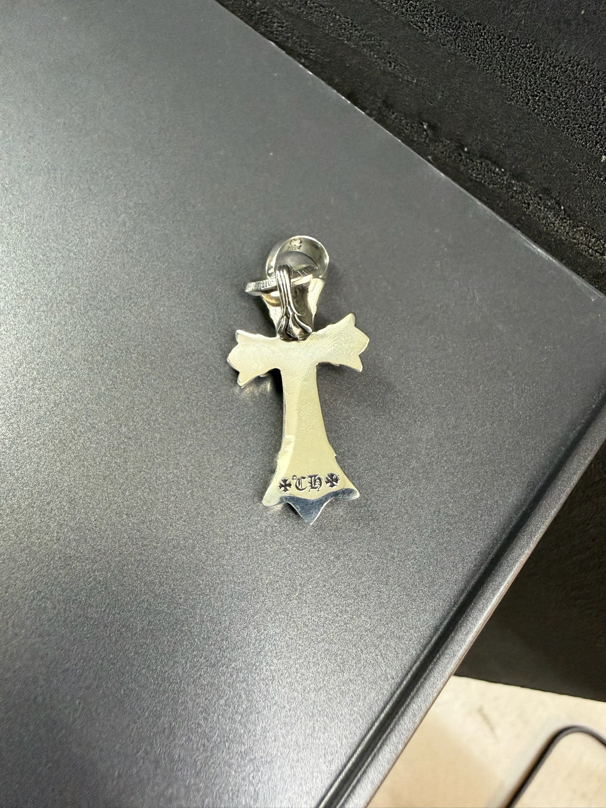 Chrome Hearts DBL Double Cross Pendant