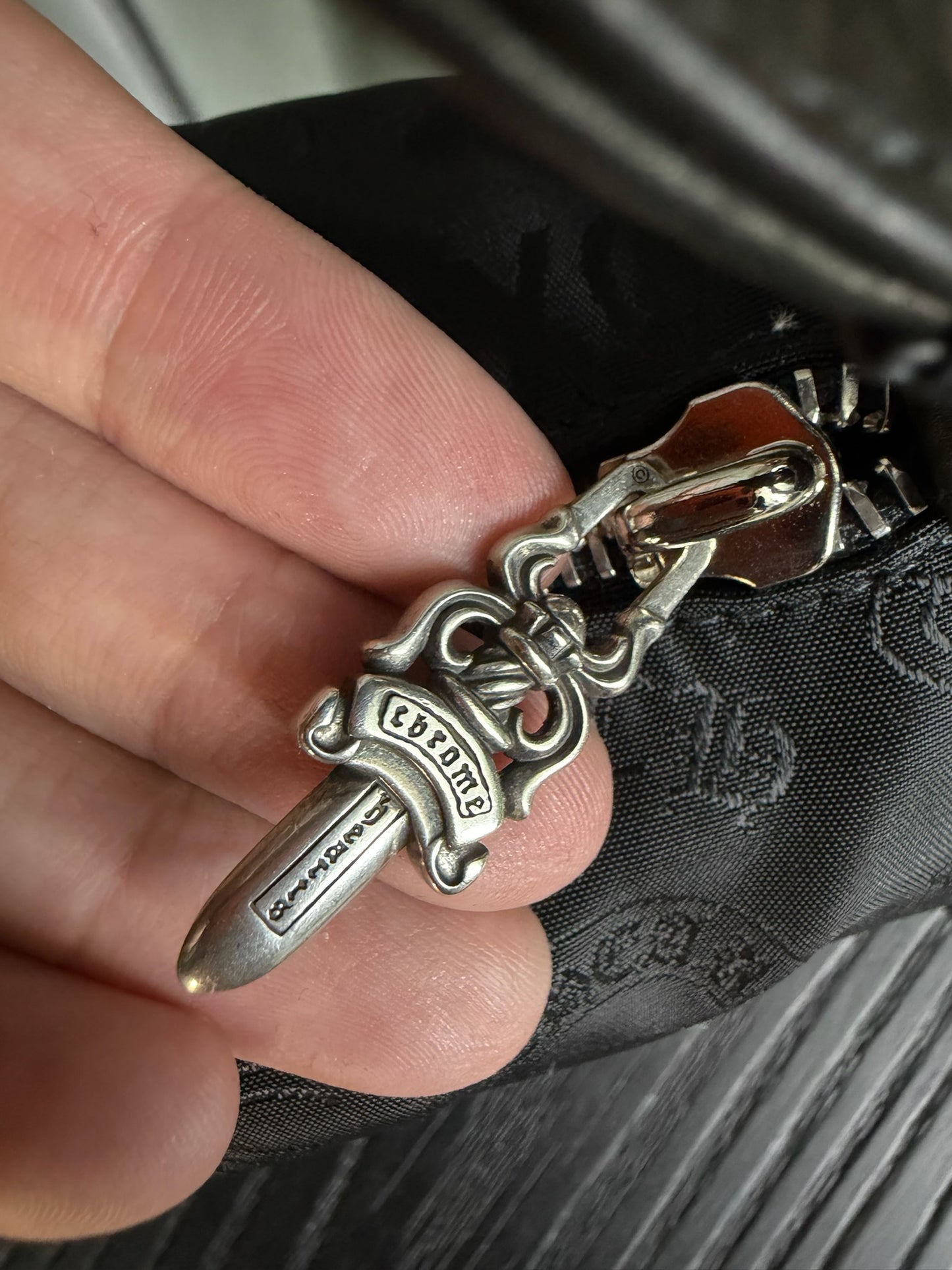 Chrome Hearts Nylon Tonal Monogram Bag