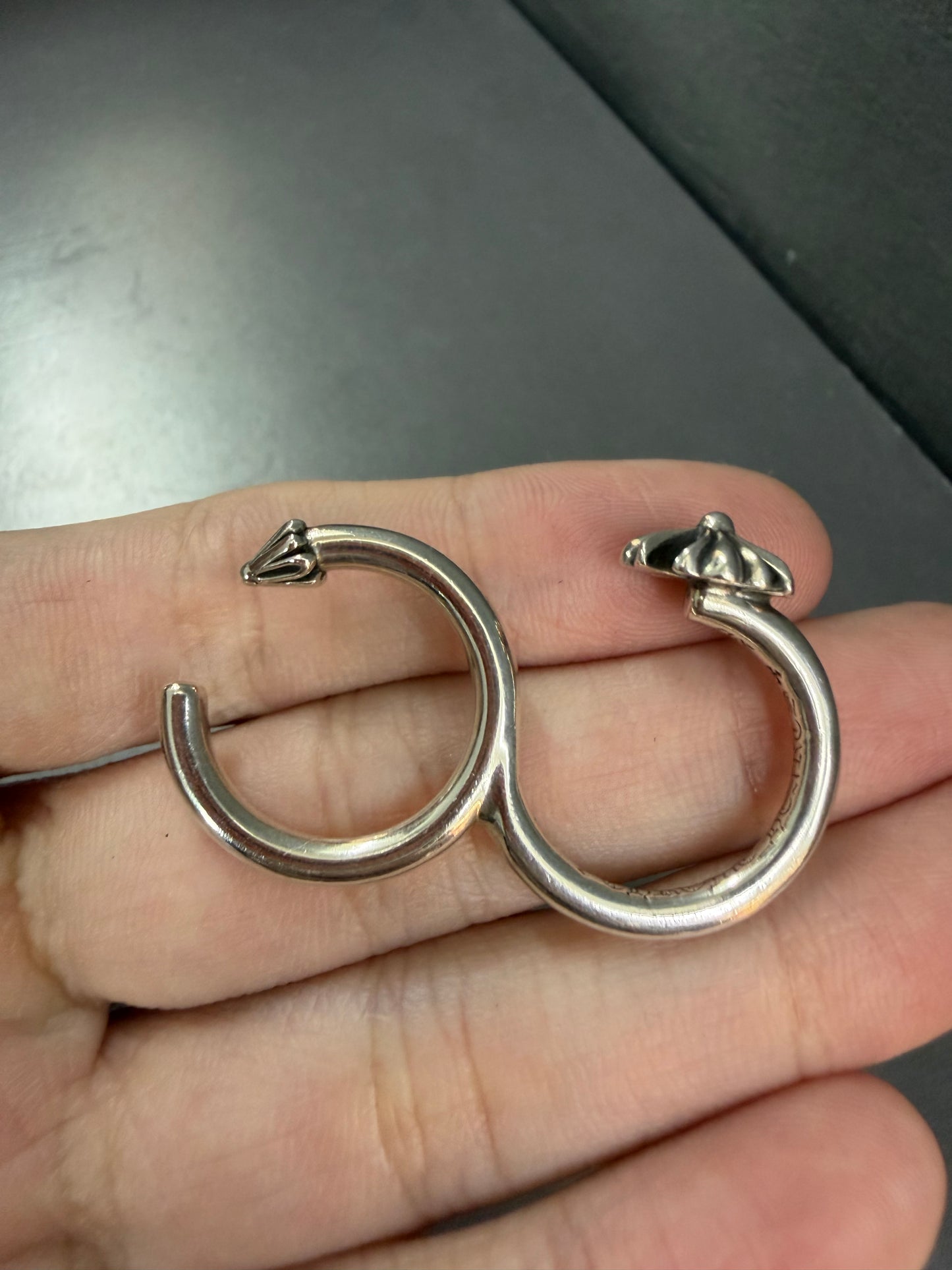 Chrome Hearts CH Plus Double Ring