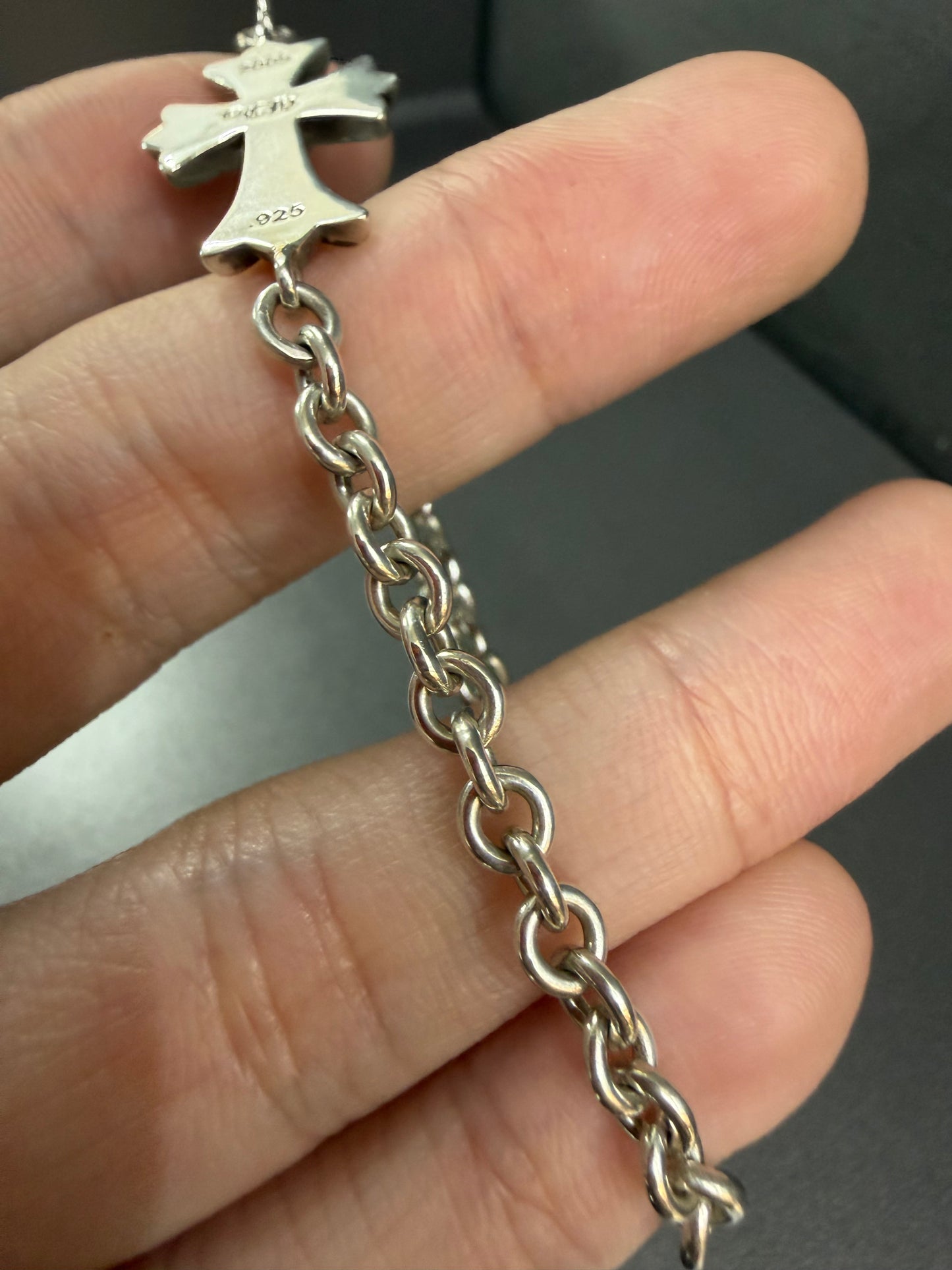Chrome Hearts Tiny Cross Bracelet