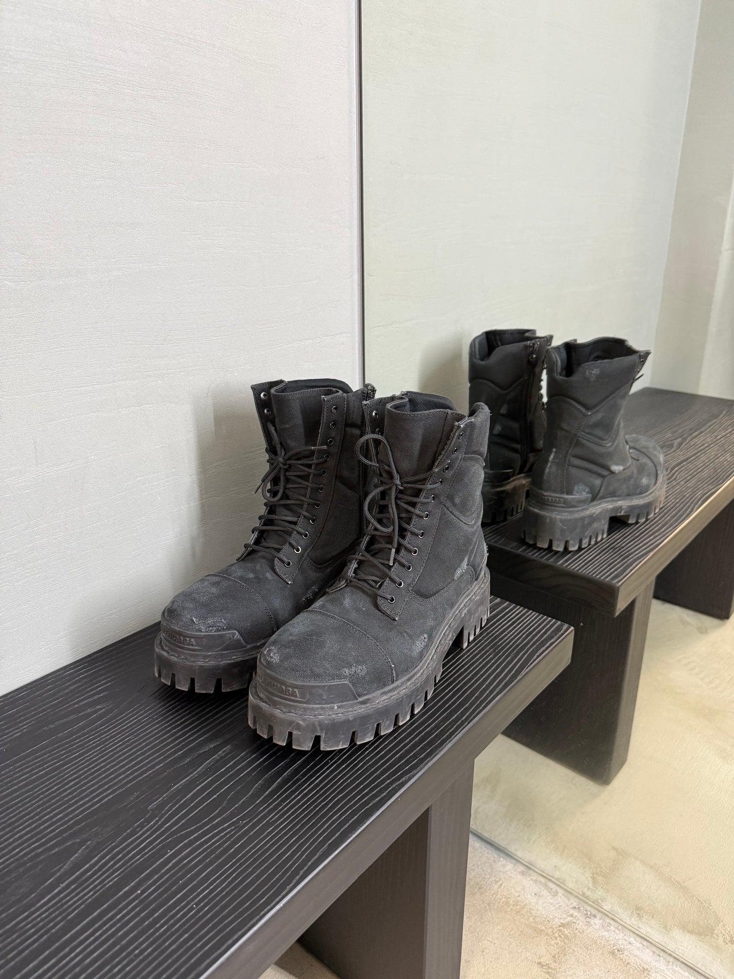 Balenciaga Combat Strike boot